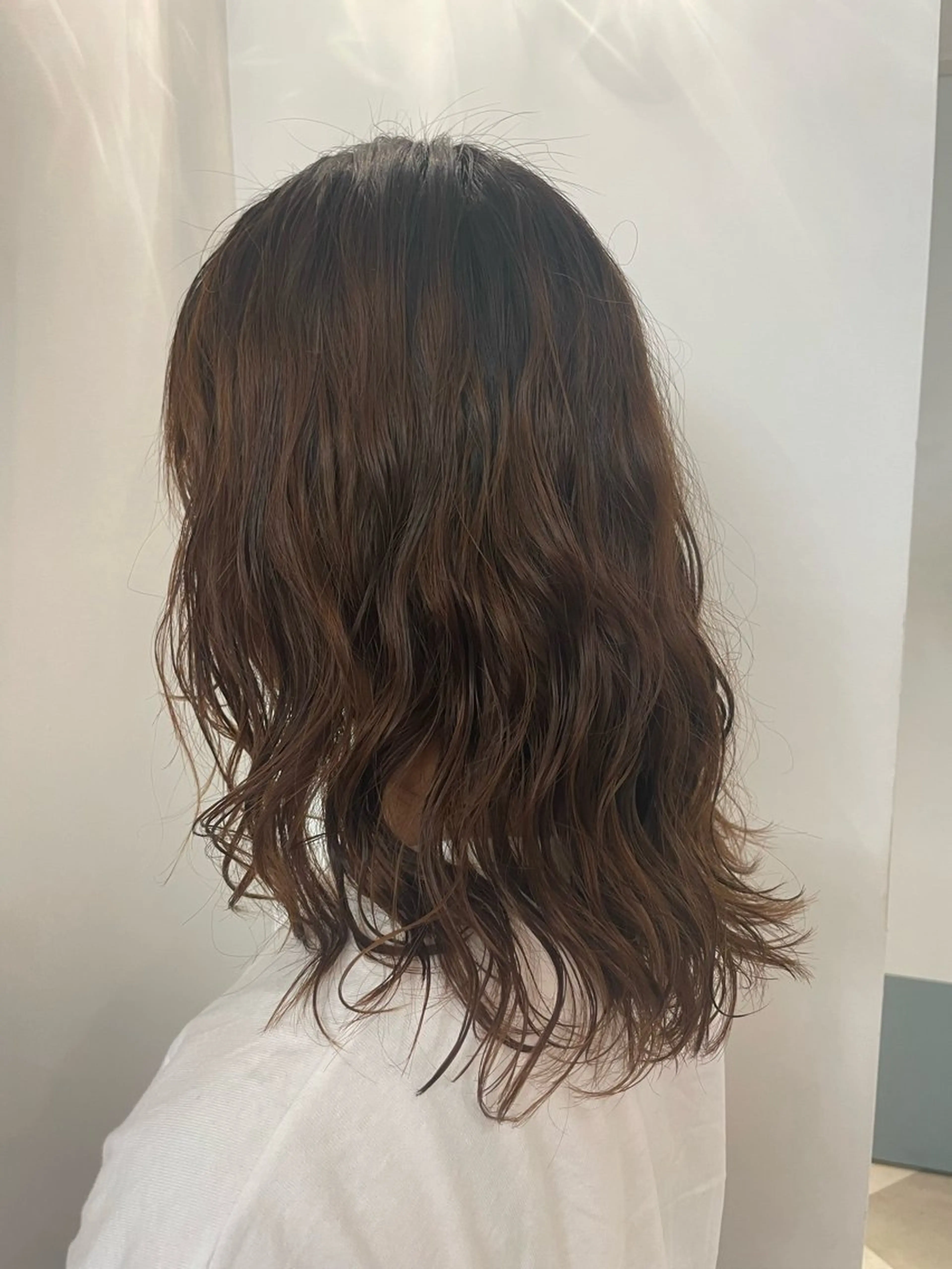 パーマ イシバシ ミナミのヘアスタイル