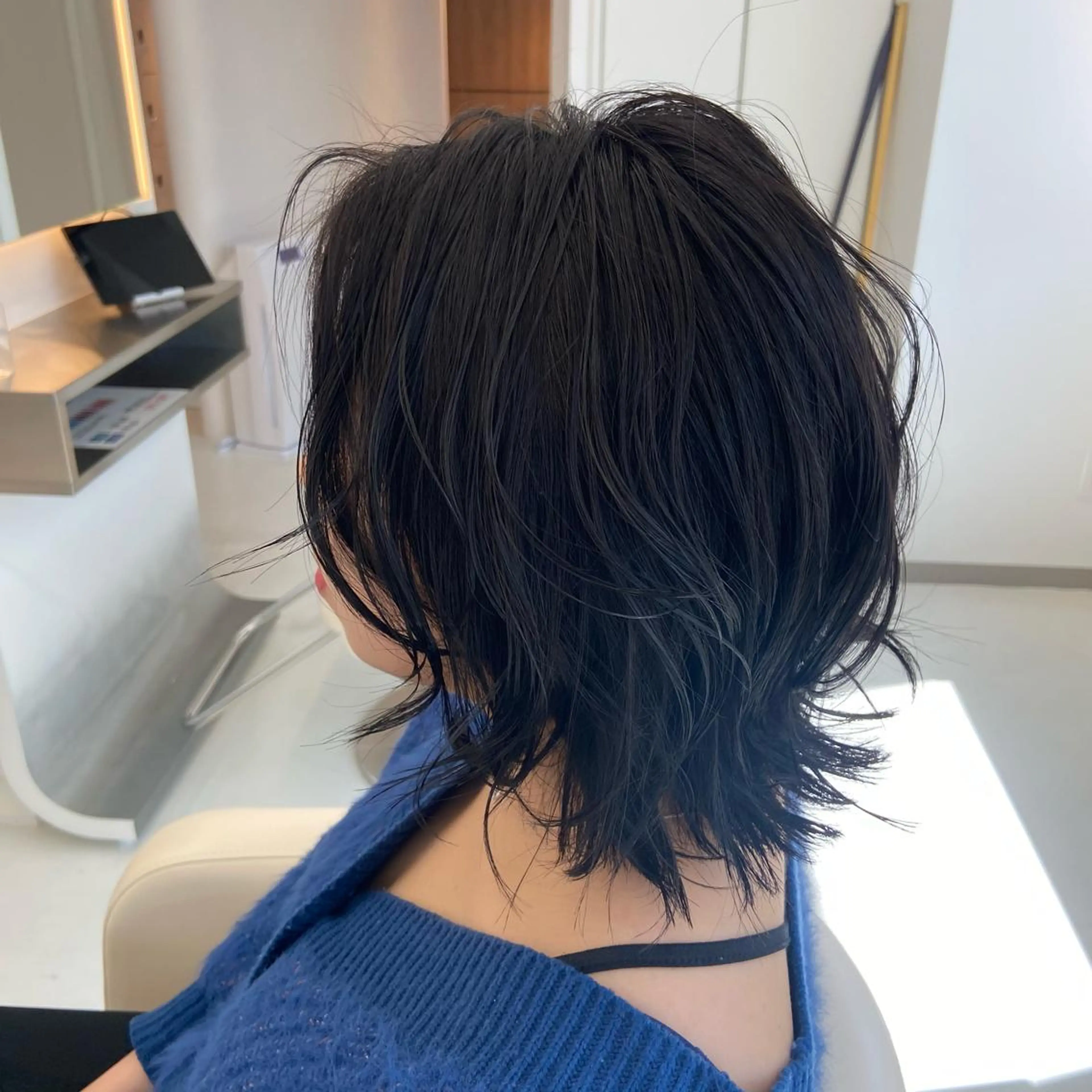 ミディアム カラー SALOWIN札幌大通り所属・札幌ブリーチカラー/ ダブルカラー/ドイのヘアスタイル