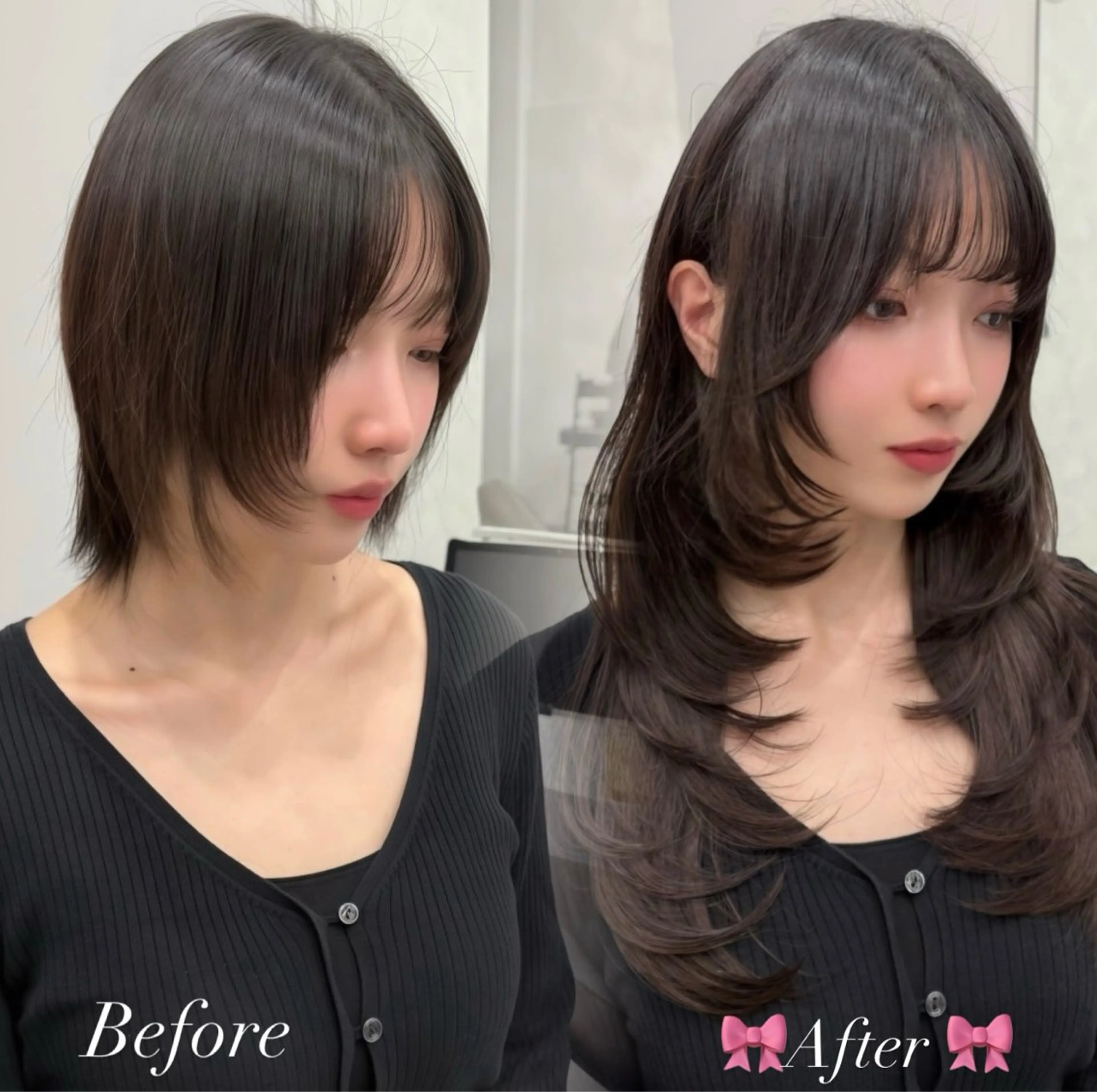 ロング カット エクステ RIN/エクステ烏丸 四条大宮レイヤーのヘアスタイル