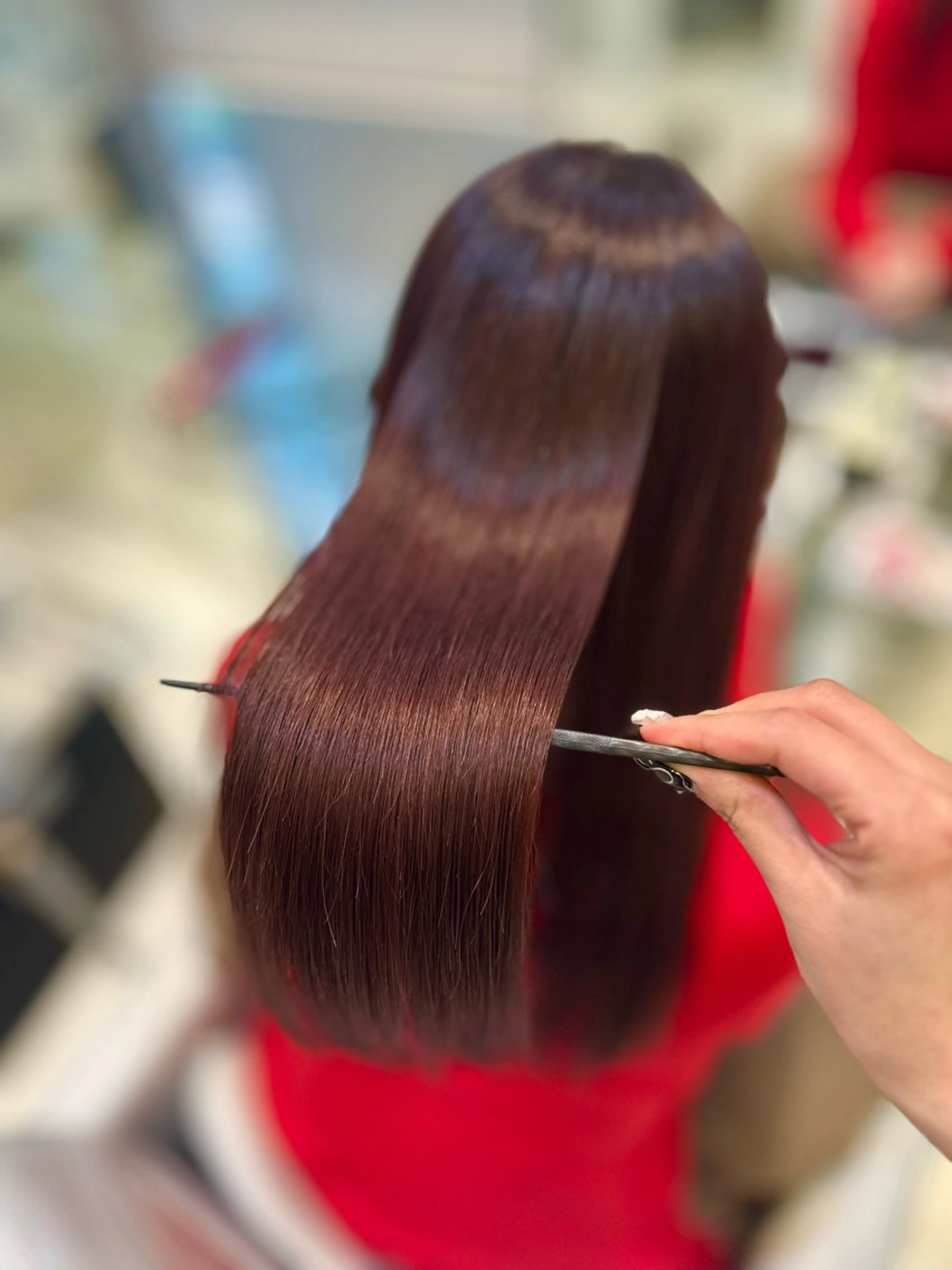 セミロング カラー orgo所属・︎︎☁🧺チヒロ モデル募集🧺︎︎☁のヘアスタイル