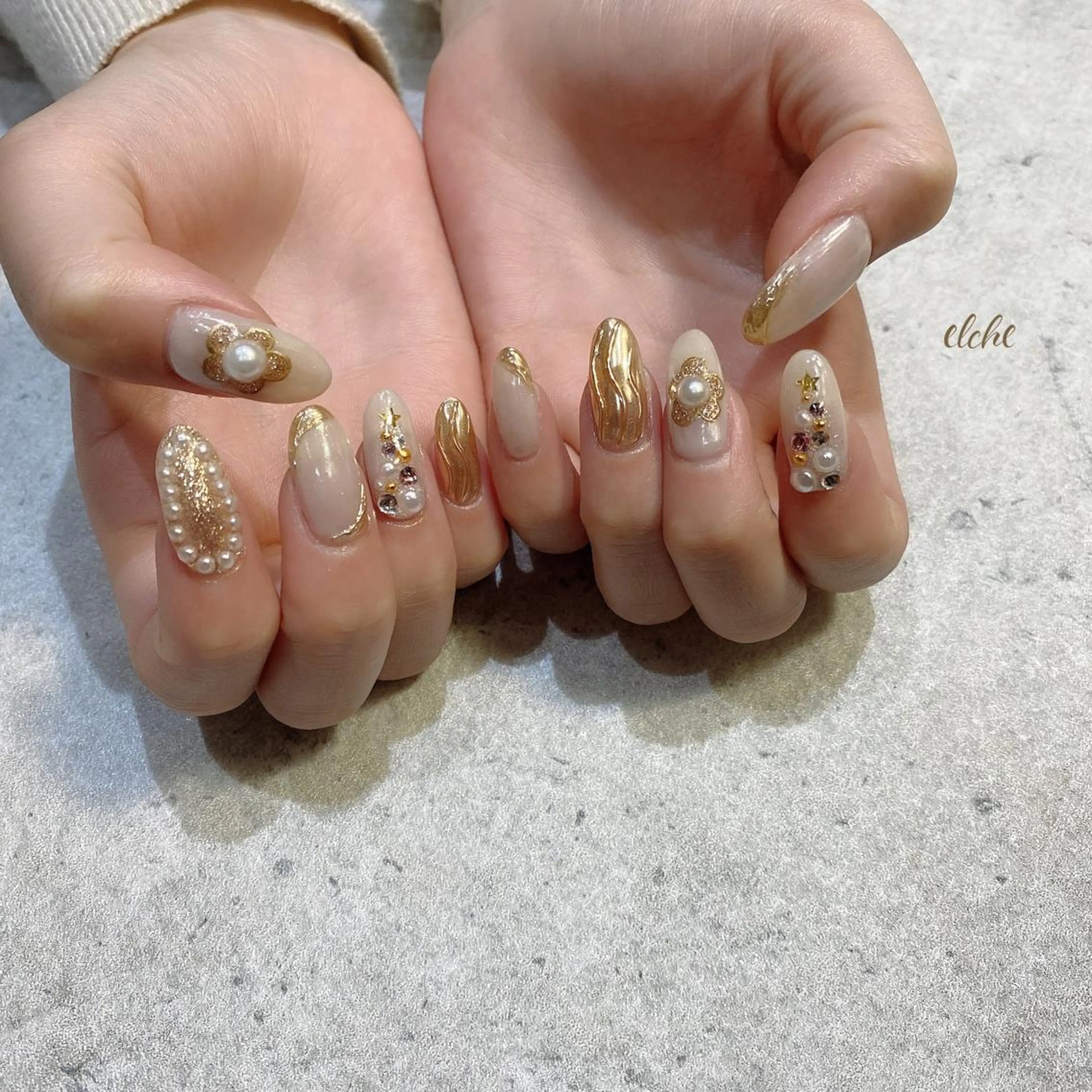 ネイル Rio 𓍼のネイルデザイン