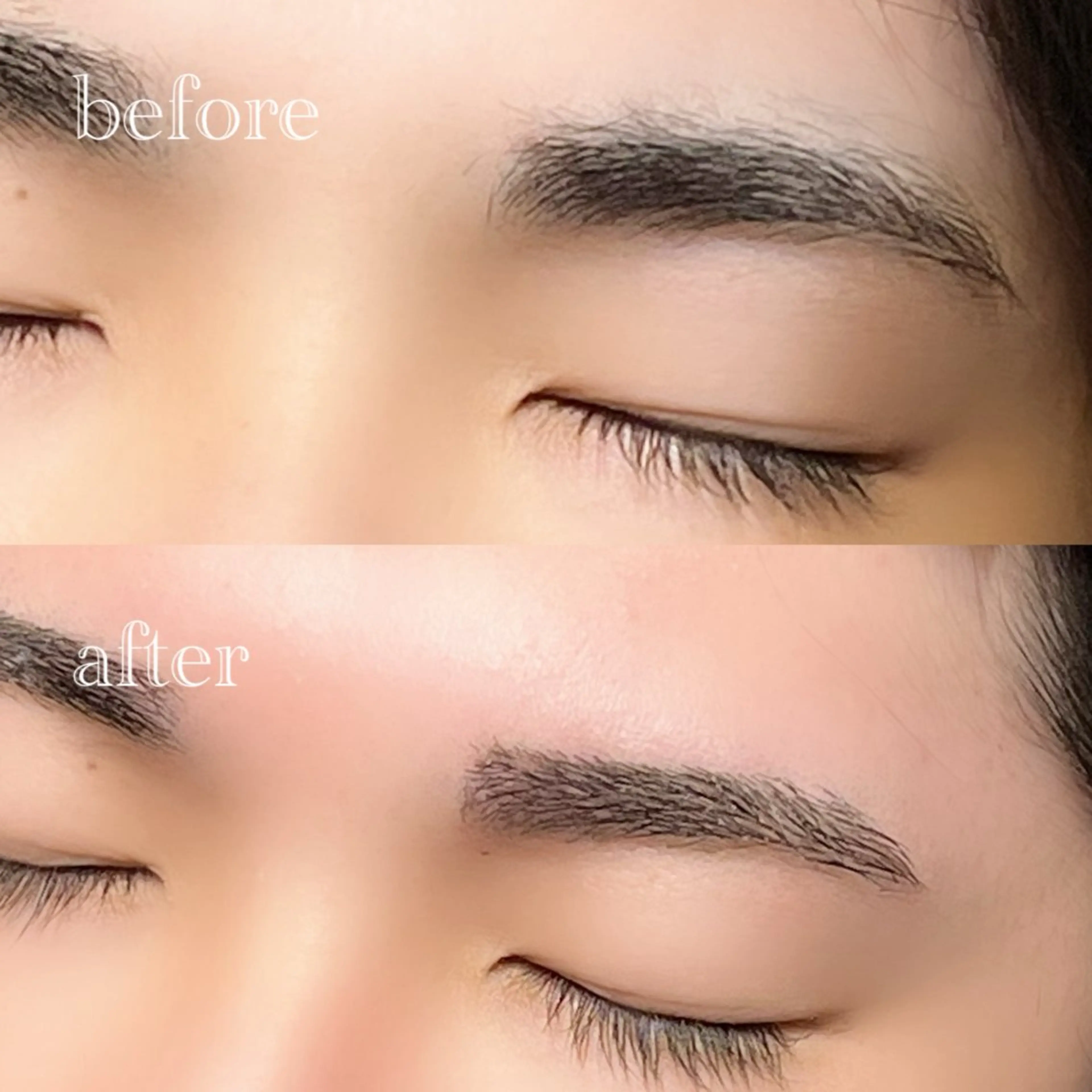 アイブロウ 眉カット 眉毛ワックス脱毛 ワックス脱毛 眉カット その他(アイブロウ) 仙台/束感まつげ💐 🎀Mizukiのマツエク・マツパデザイン