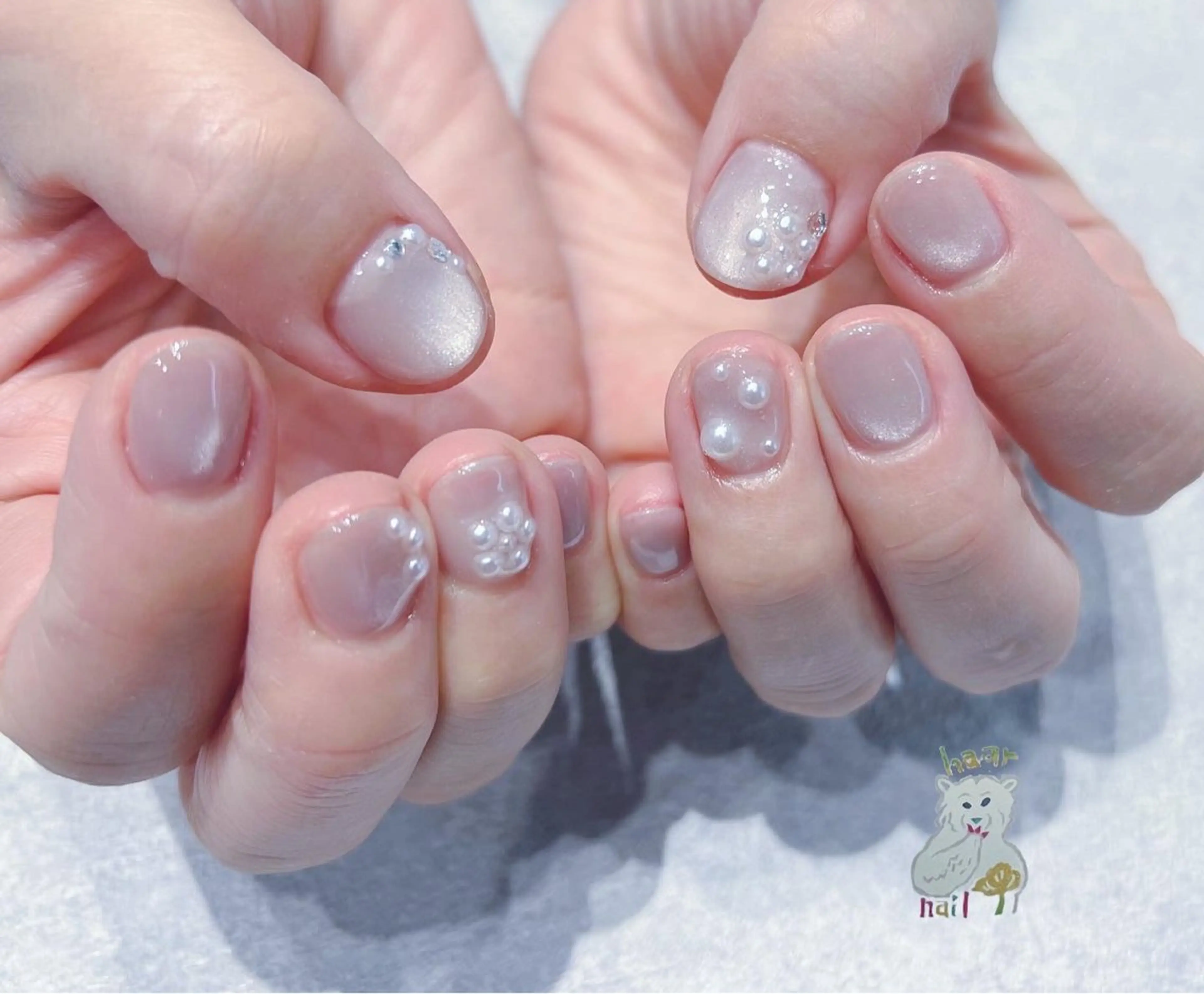 ネイル ハンドネイル 深田 加代のネイルデザイン