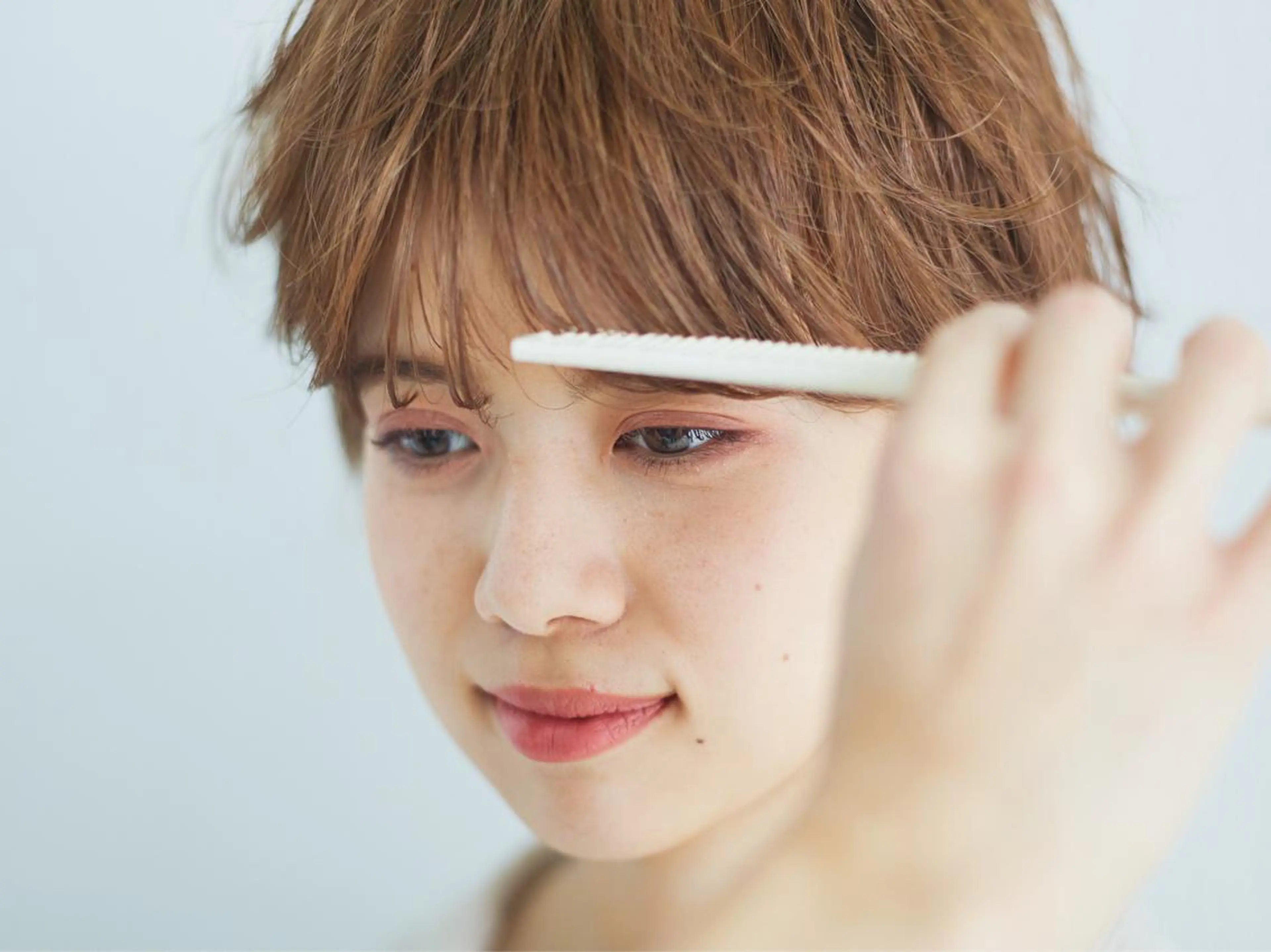 ショート カラー THE DAY所属・AKI HASHIMOTOのヘアスタイル