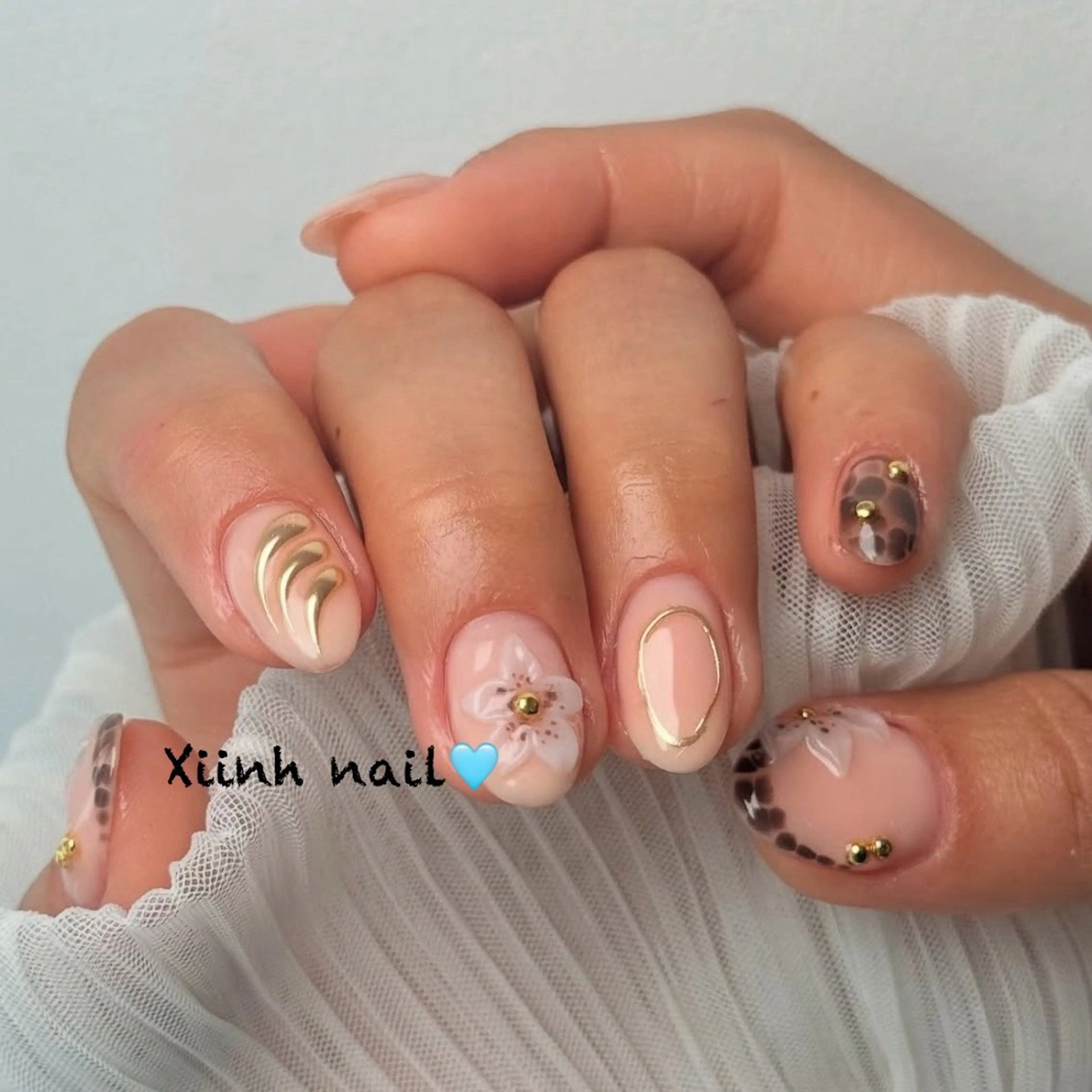 ネイル チークネイル フットネイル フレンチネイル ジェルネイル ハロウィン ハンドネイル XIINH NAIL SALONのネイルデザイン