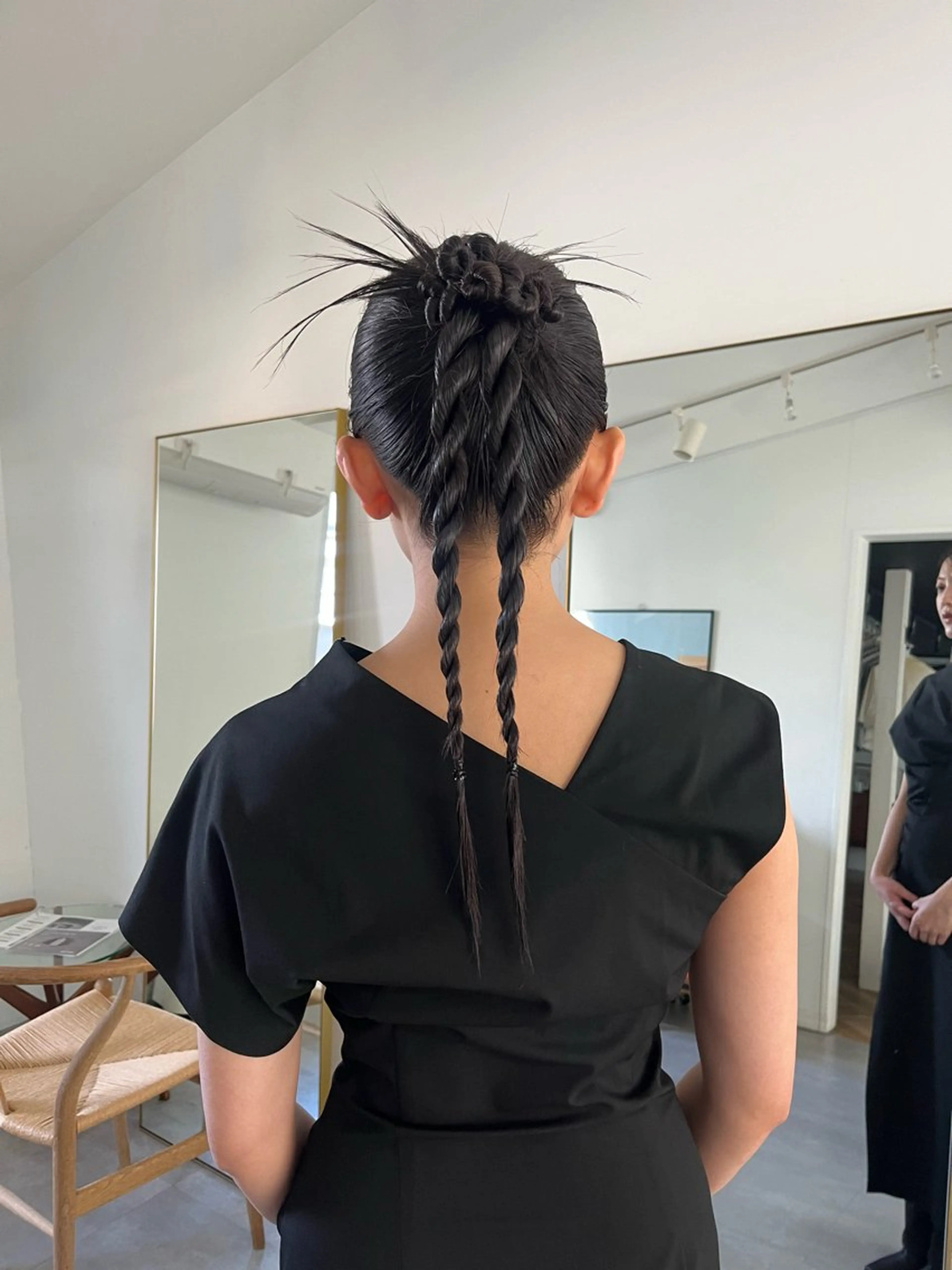 ヘアセットの写真