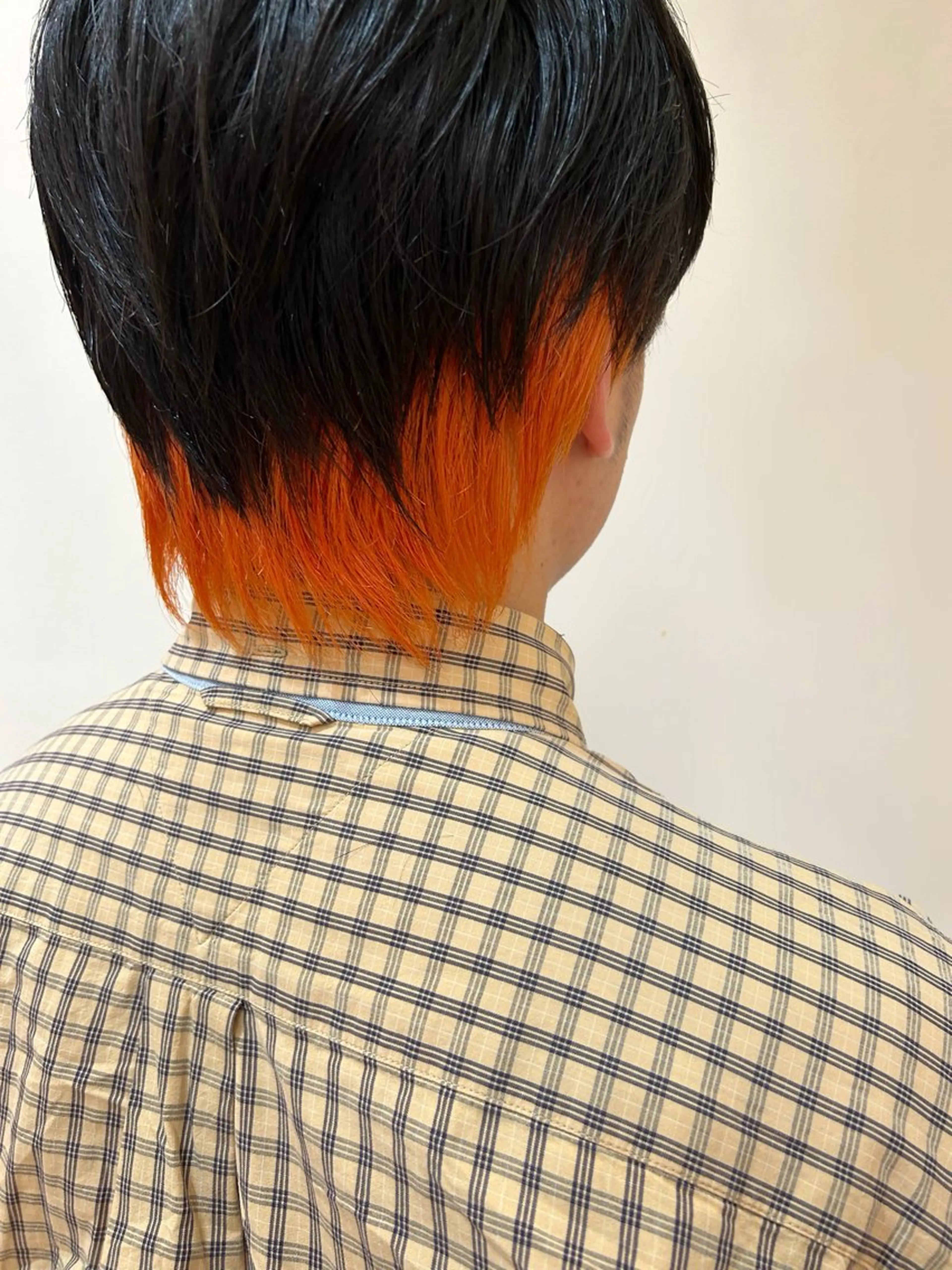 ショート カラー メンズ メンズインナーカラー インナーカラー カット ヘアカラー デザインカラー/ 推しの配色　肥後のヘアスタイル