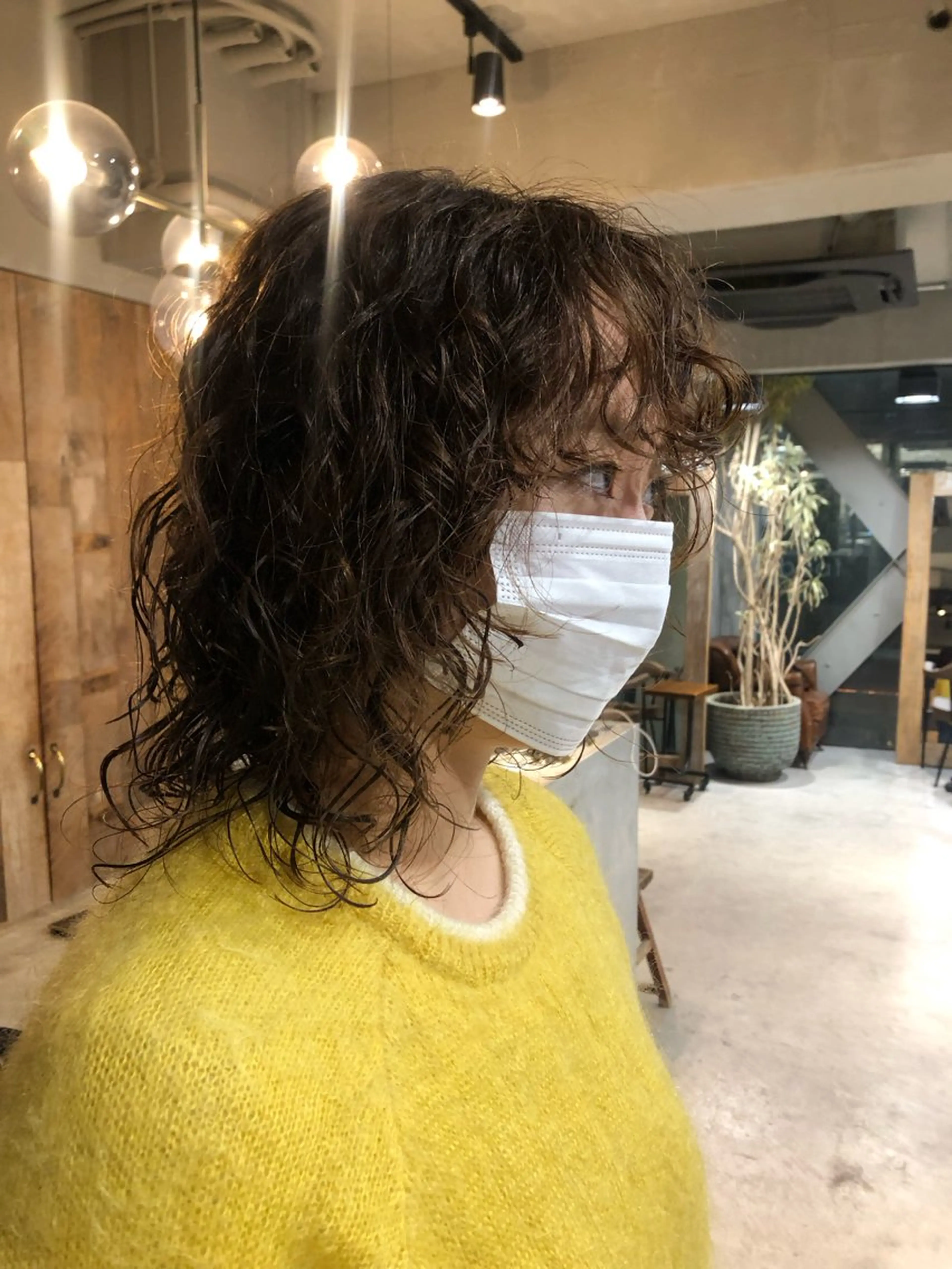 ミディアム パーマ メンズも◎ 北澤みさきのヘアスタイル