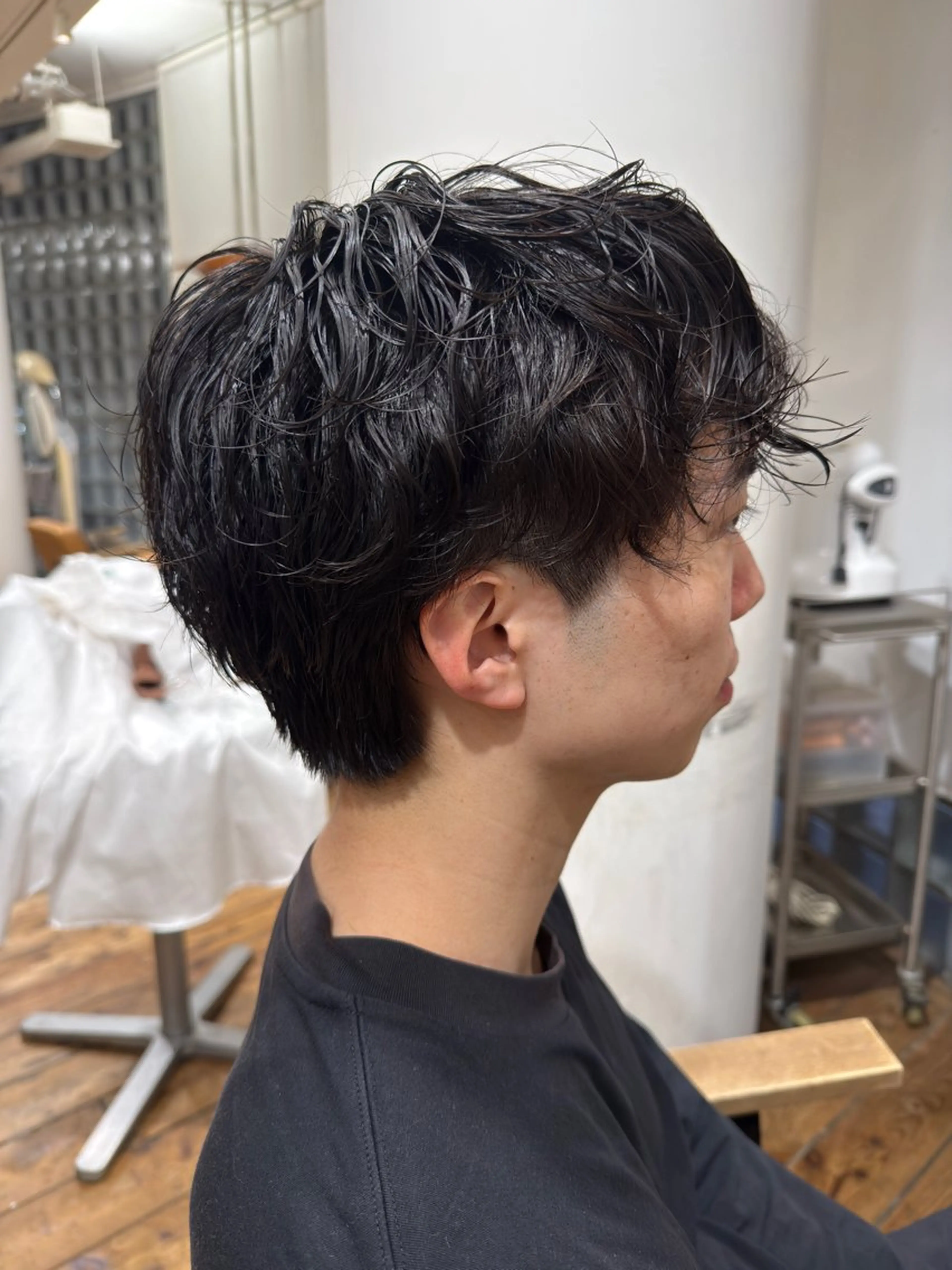 メンズ メンズパーマ カット CLAPS金沢文庫店所属・えいじ｜ メンズ特化✂️のヘアスタイル