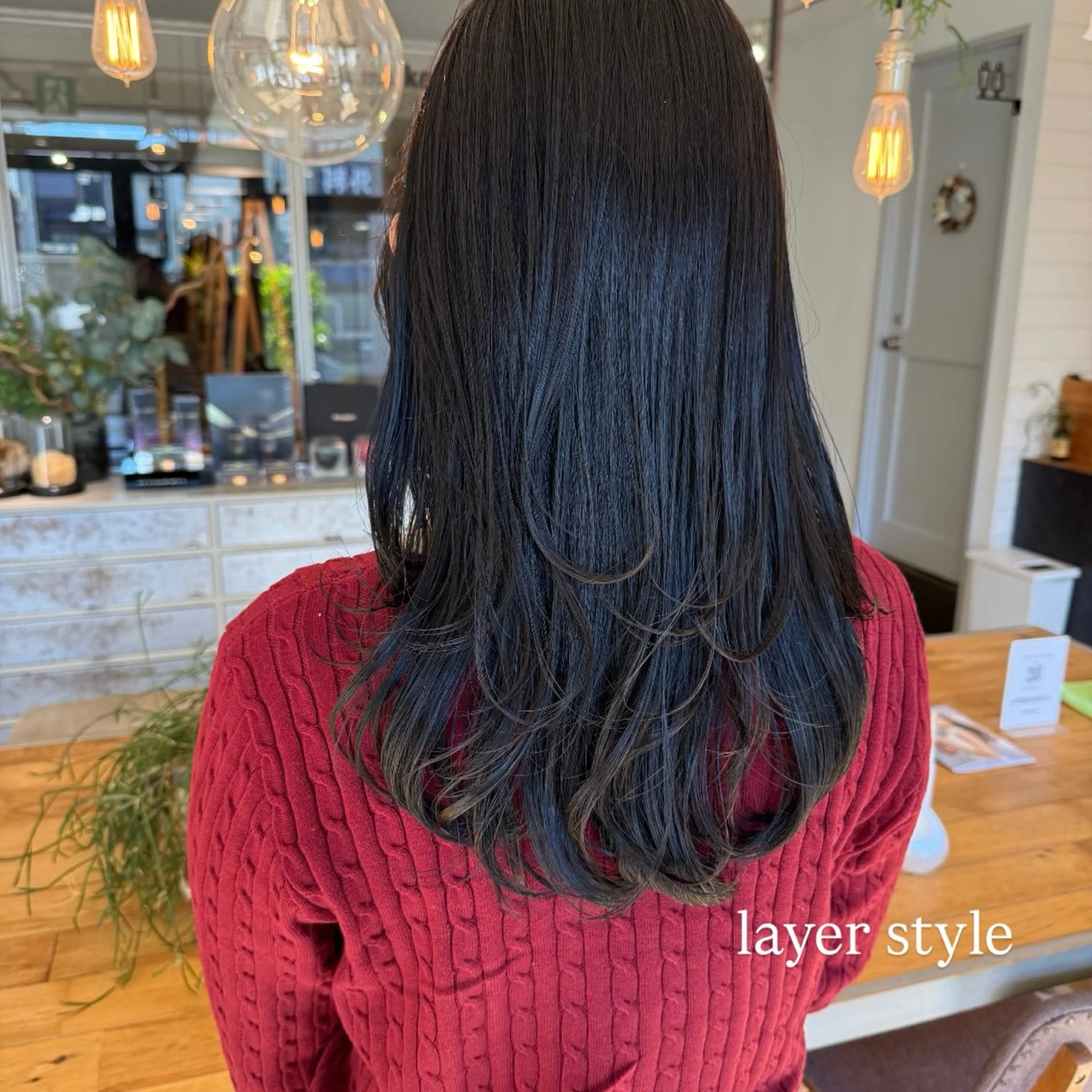 ロング ヘアアレンジ カット ヘッドスパ 飯島 美海のヘアスタイル