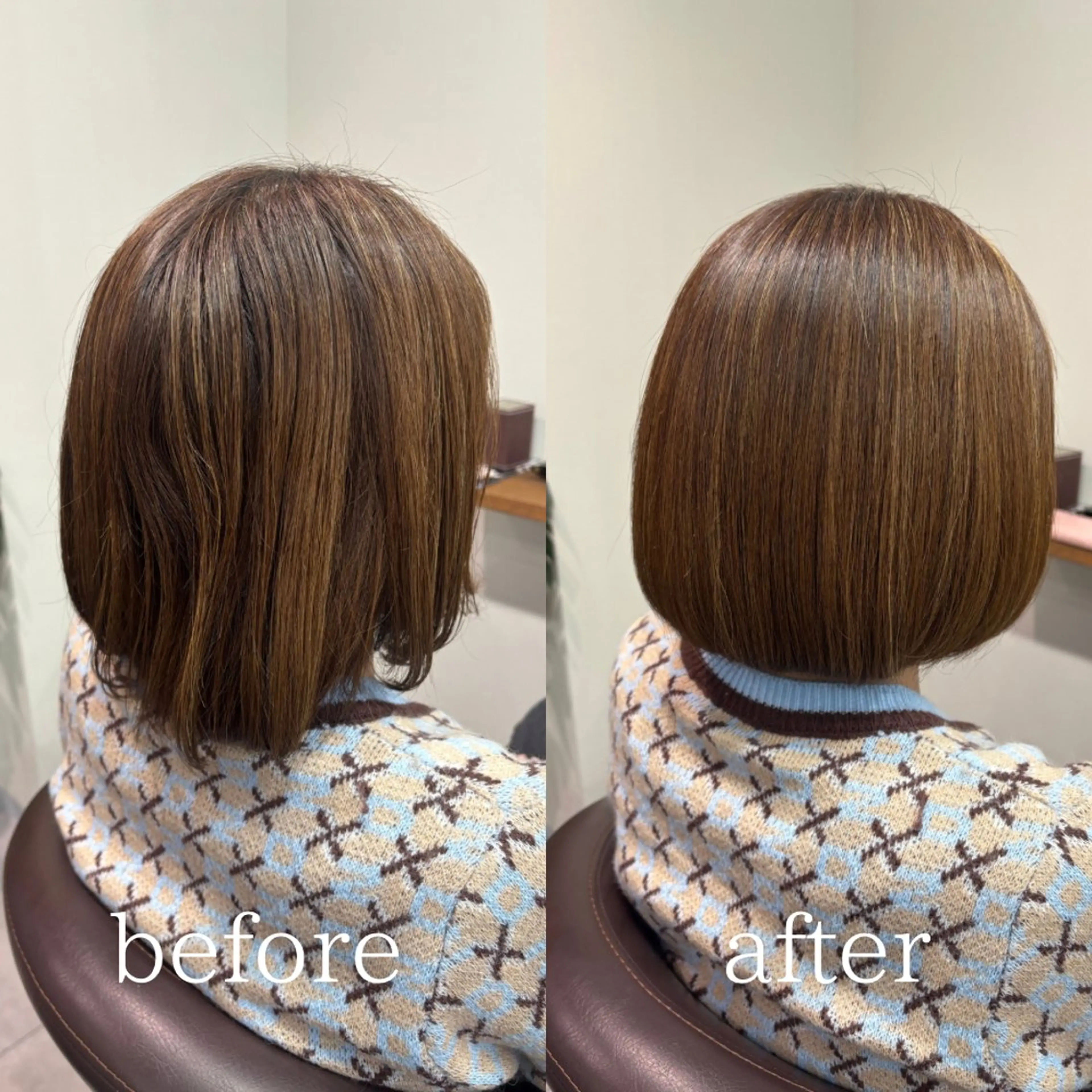 ショート 縮毛矯正 トリートメント ROOM所属・髪質改善・縮毛矯正/ 下村陽平のヘアスタイル