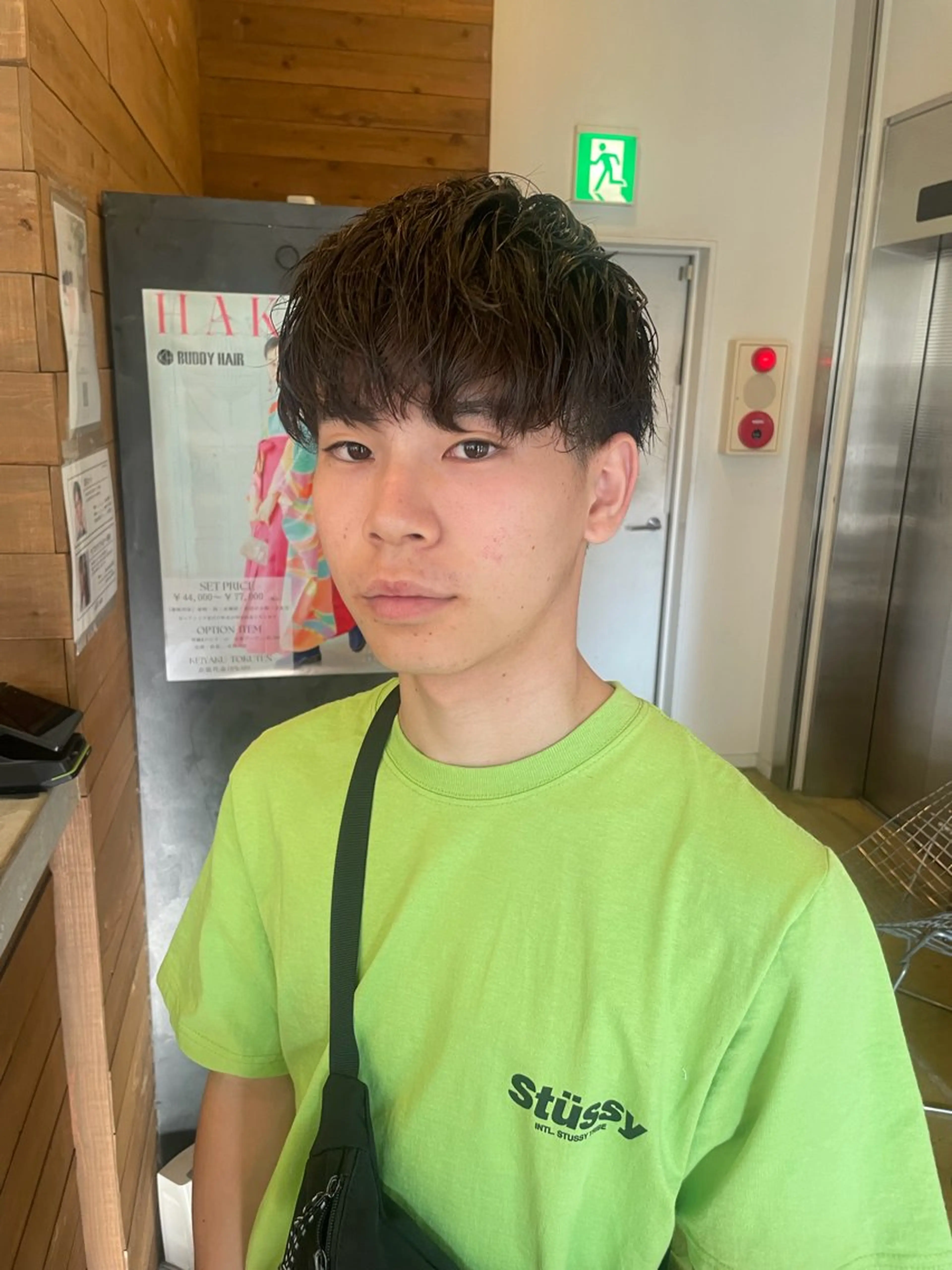 ショート パーマ メンズ パーマ特化 motooのヘアスタイル