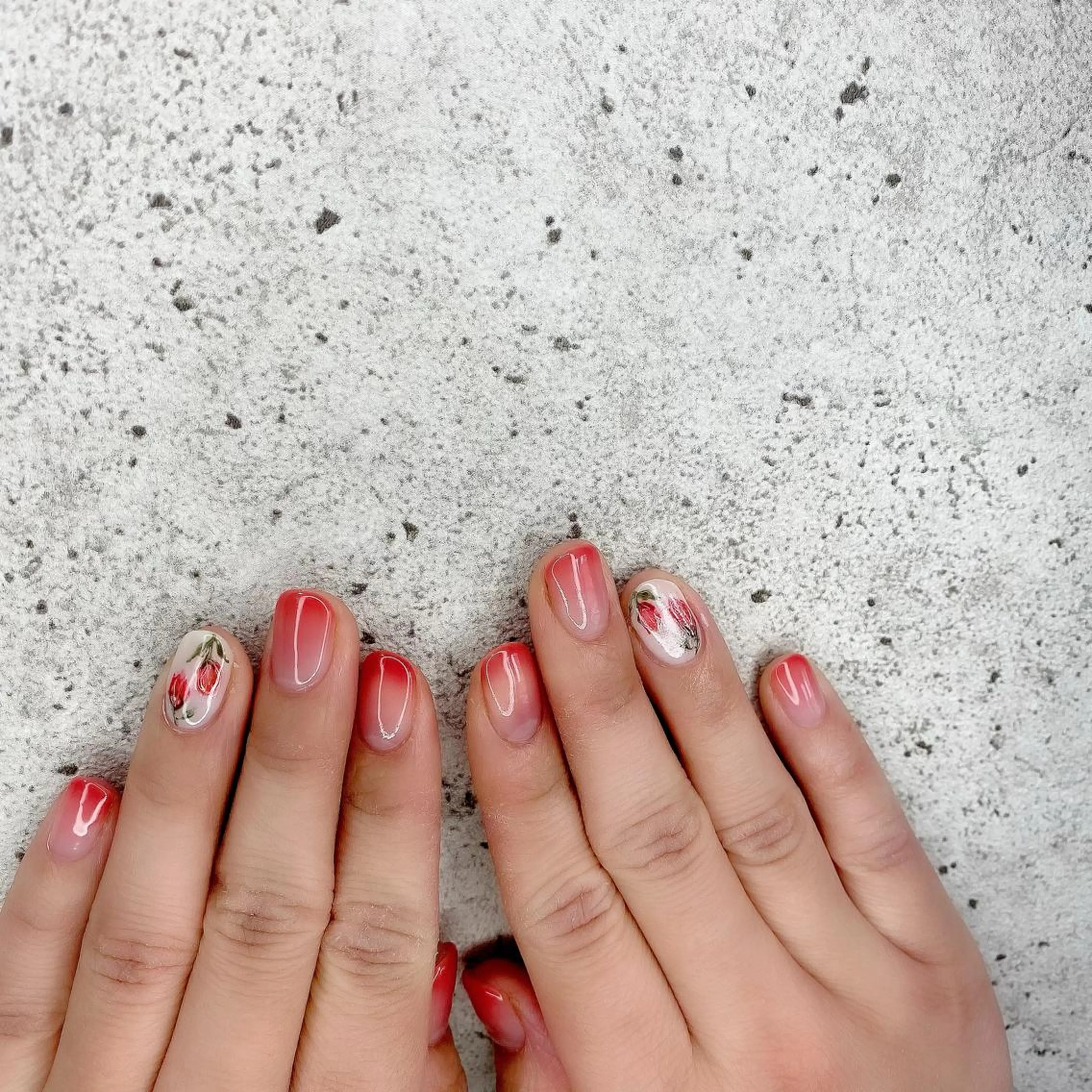 ショート カラー パーマ ヘアアレンジ メンズ キッズ ネイル マツエク・マツパ ハンドネイル Salon Ｋのネイルデザイン