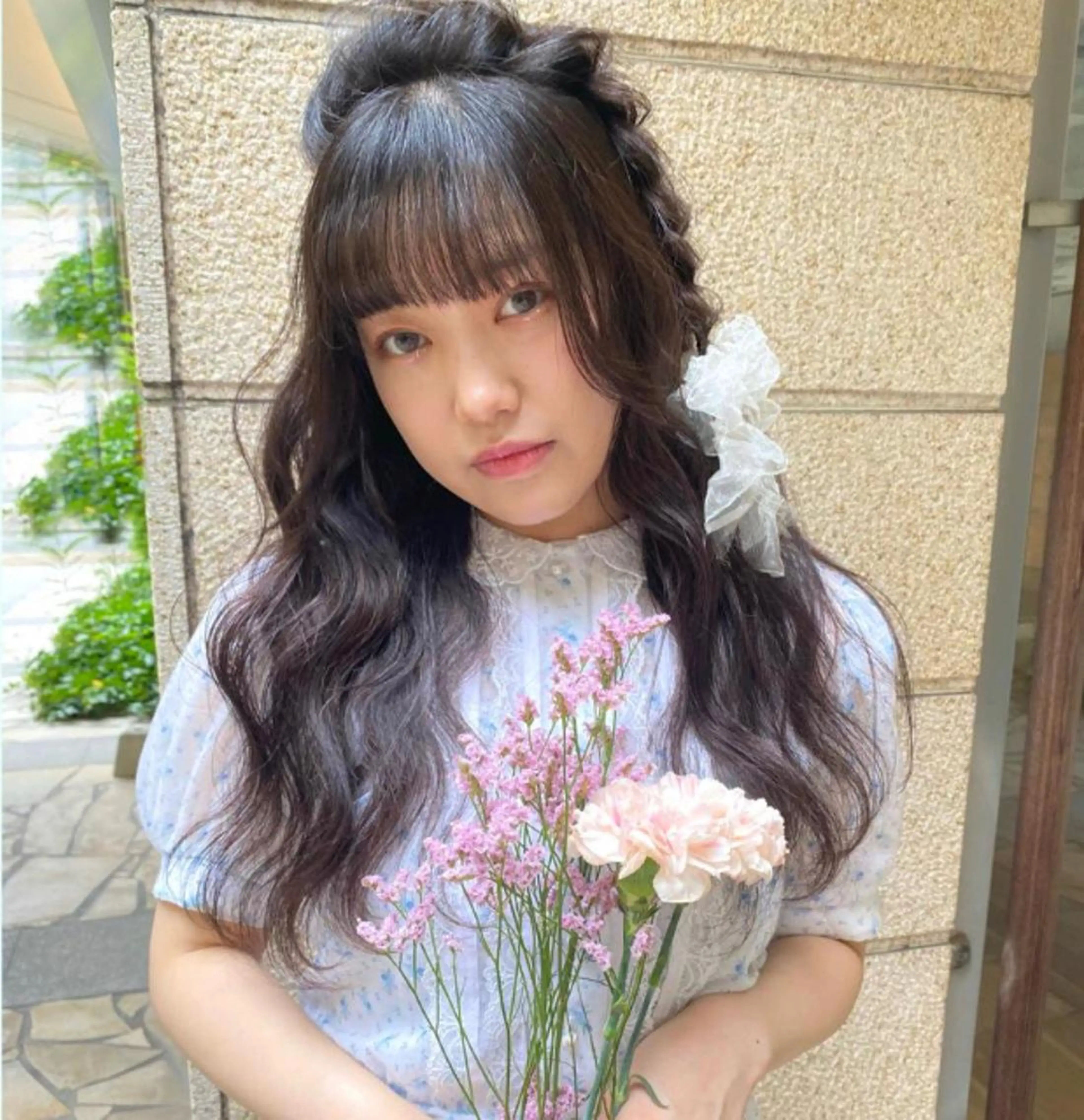 mizuki/ピンク ベージュ.レイヤーのヘアスタイル