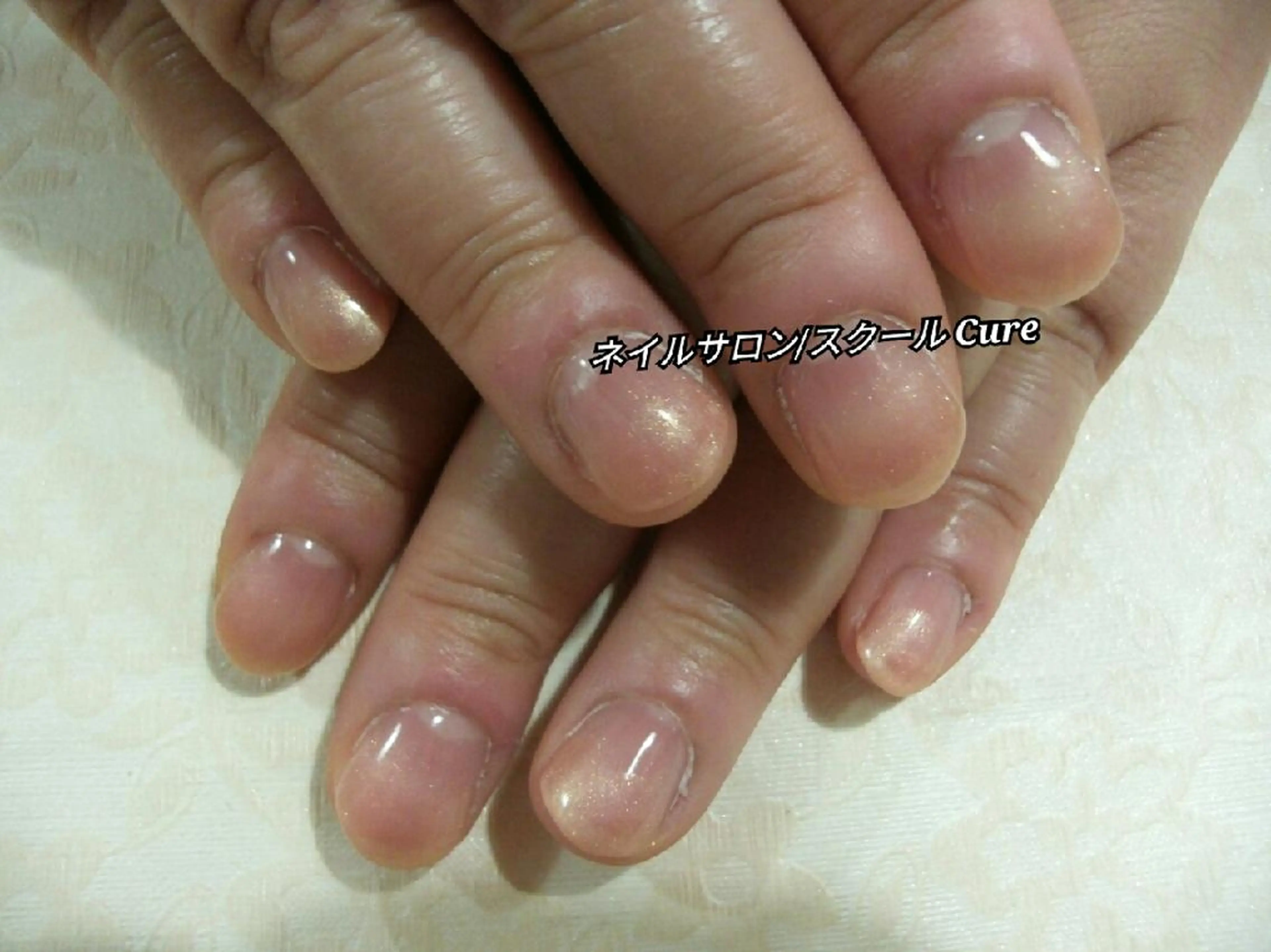 ショート ネイル ネイルサロン Cureのネイルデザイン