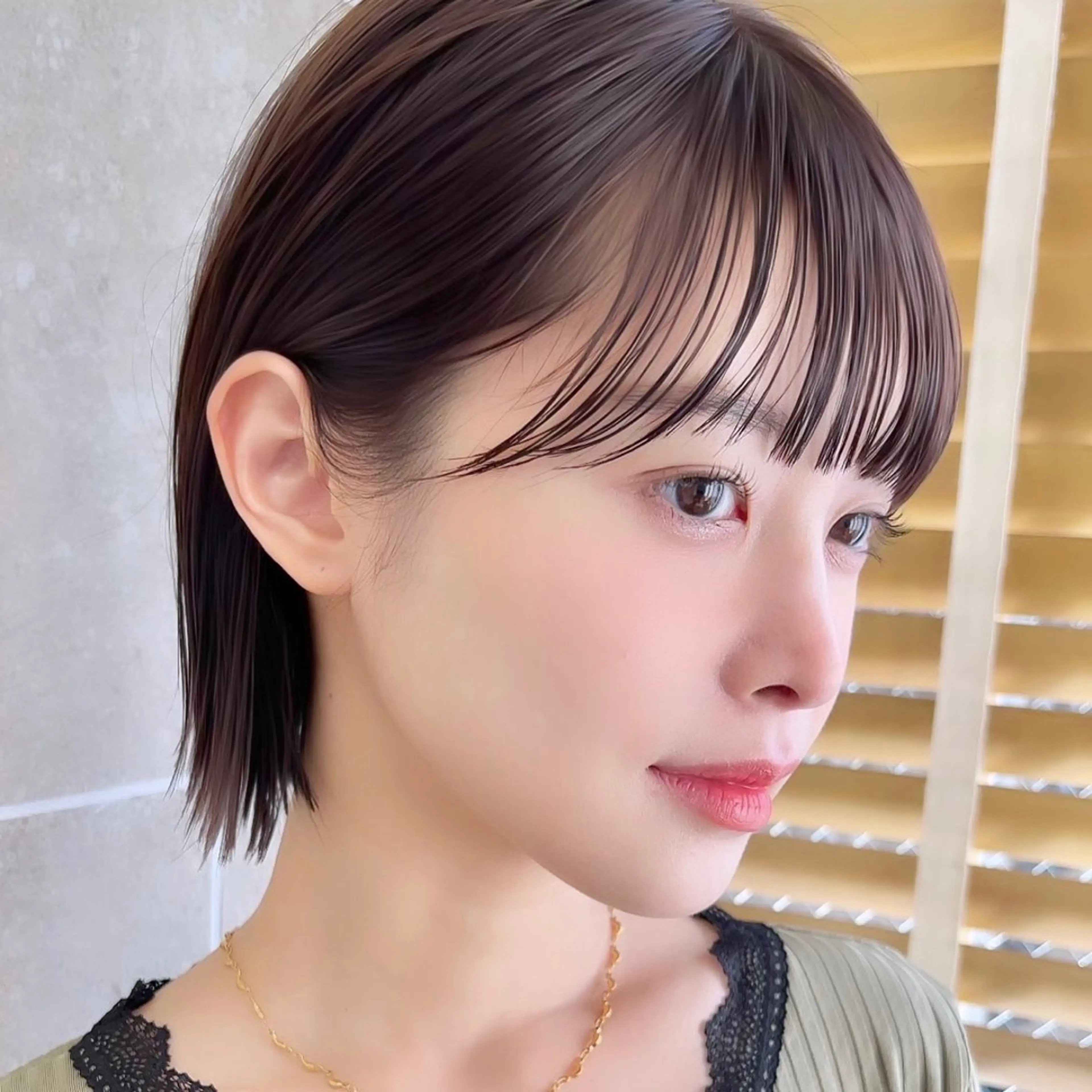 ショート 縮毛矯正、髪質改善 肘以上無料のヘアスタイル