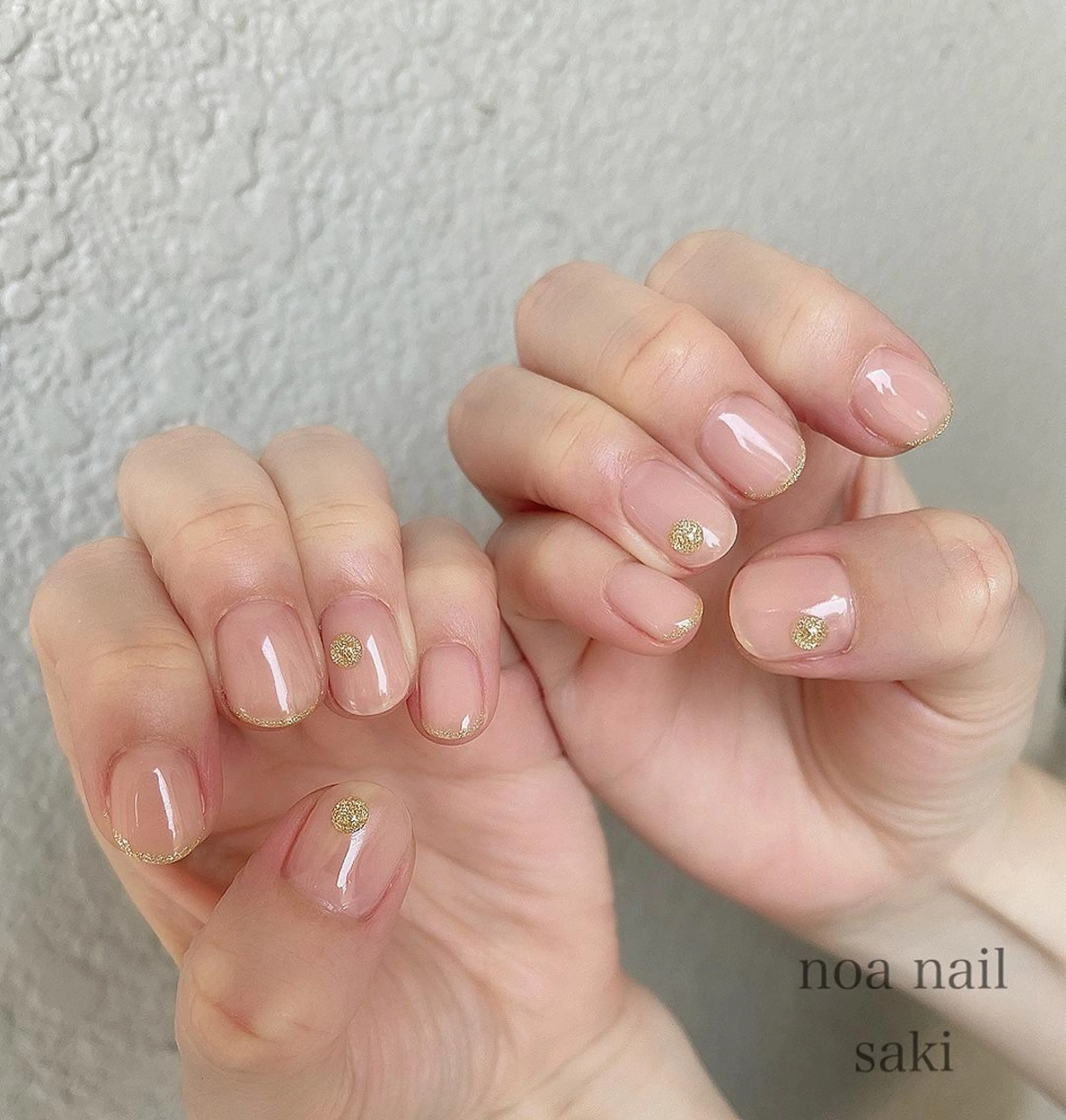 ネイル アートネイル オーロラネイル ジェルネイル 氷ネイル・うるうるネイル ミラーネイル nailsalon noa所属・nailsalon noaのネイルデザイン