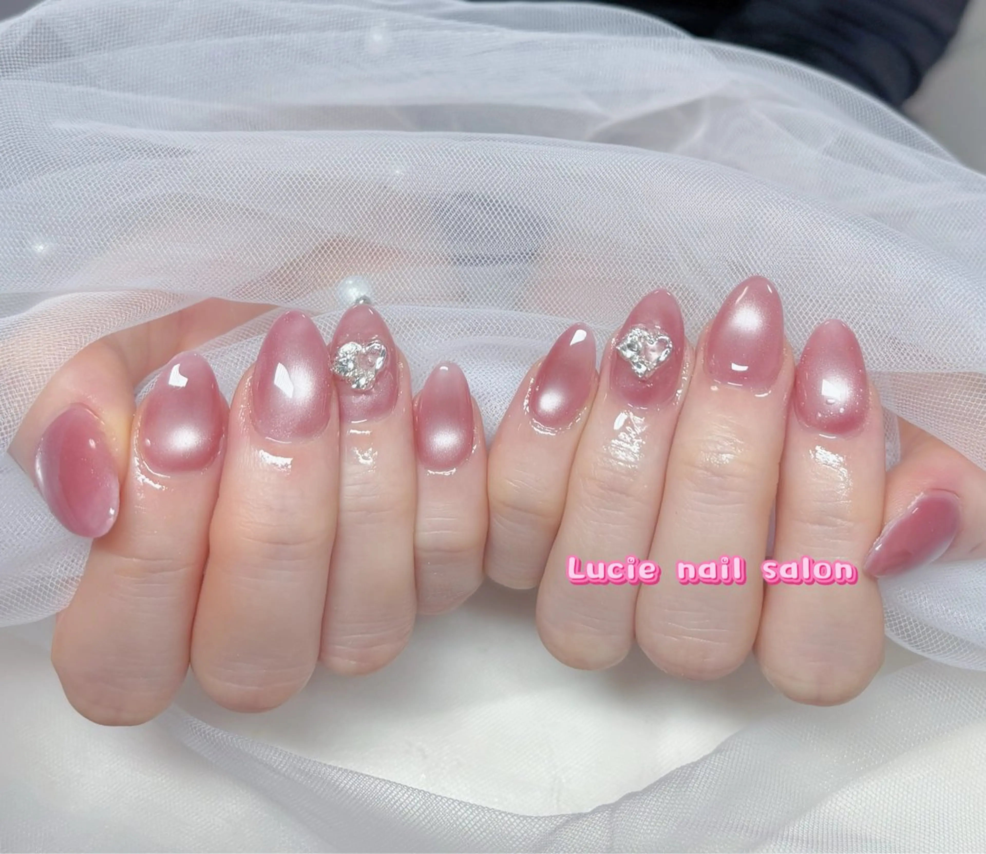 ネイル フレンチネイル ジェルネイル グラデーション 持ち込み オフィスネイル ハンドネイル LUCIE NAIL所属・LUCIE NAILのネイルデザイン