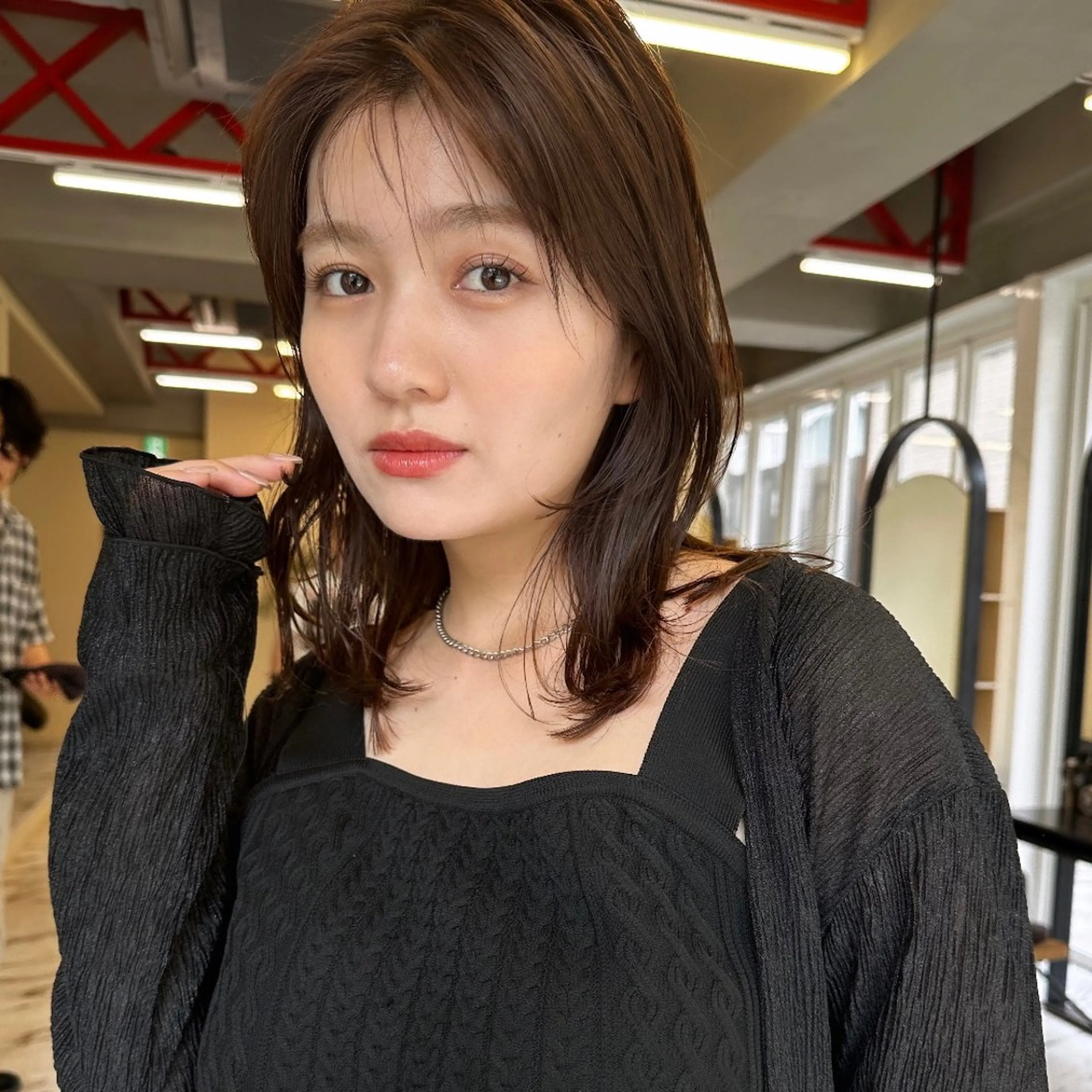 ミディアム カラー her  by RIN hair所属・再現性×メンズヘア/ 表参道/MOMONEのヘアスタイル