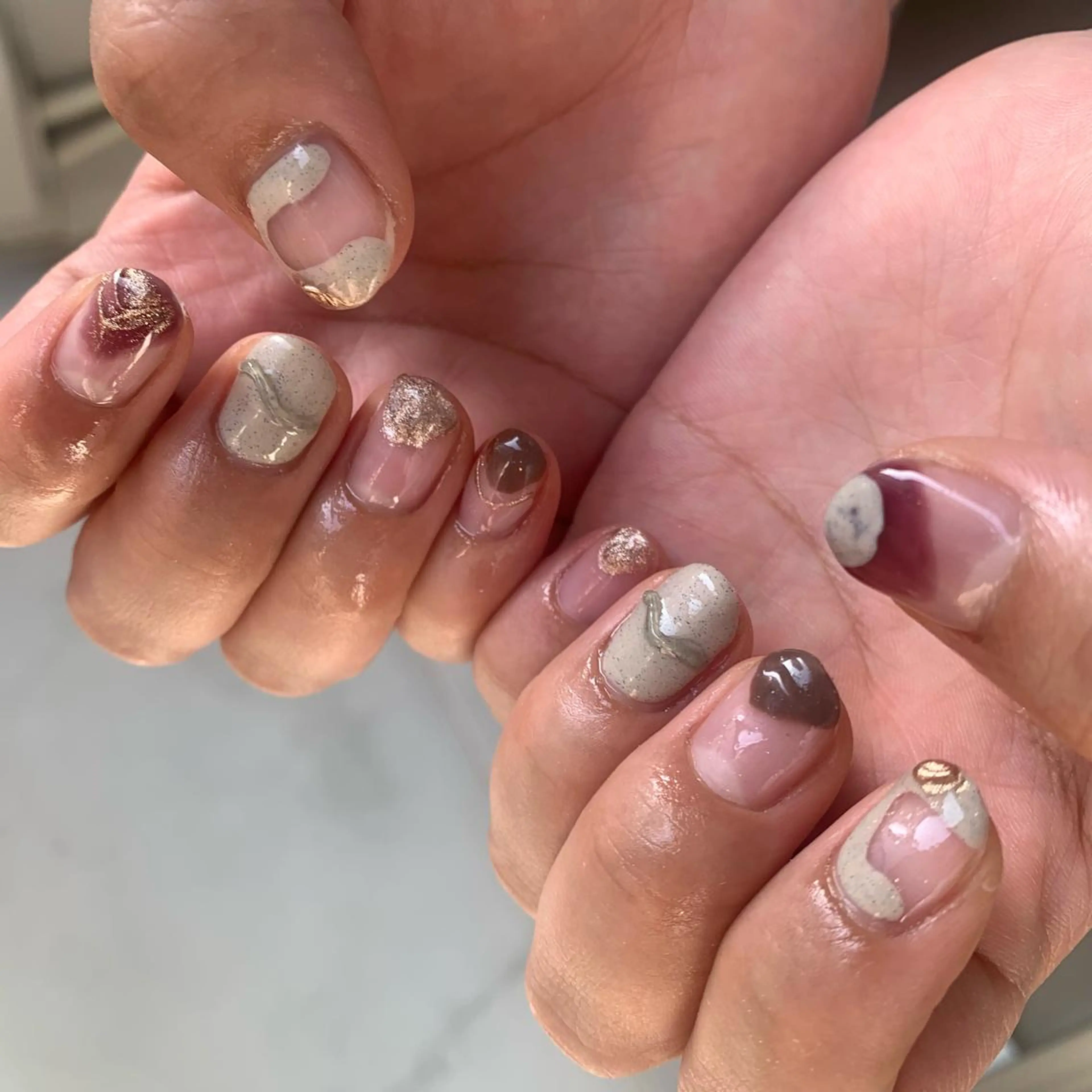 藤本 真心のネイルデザイン