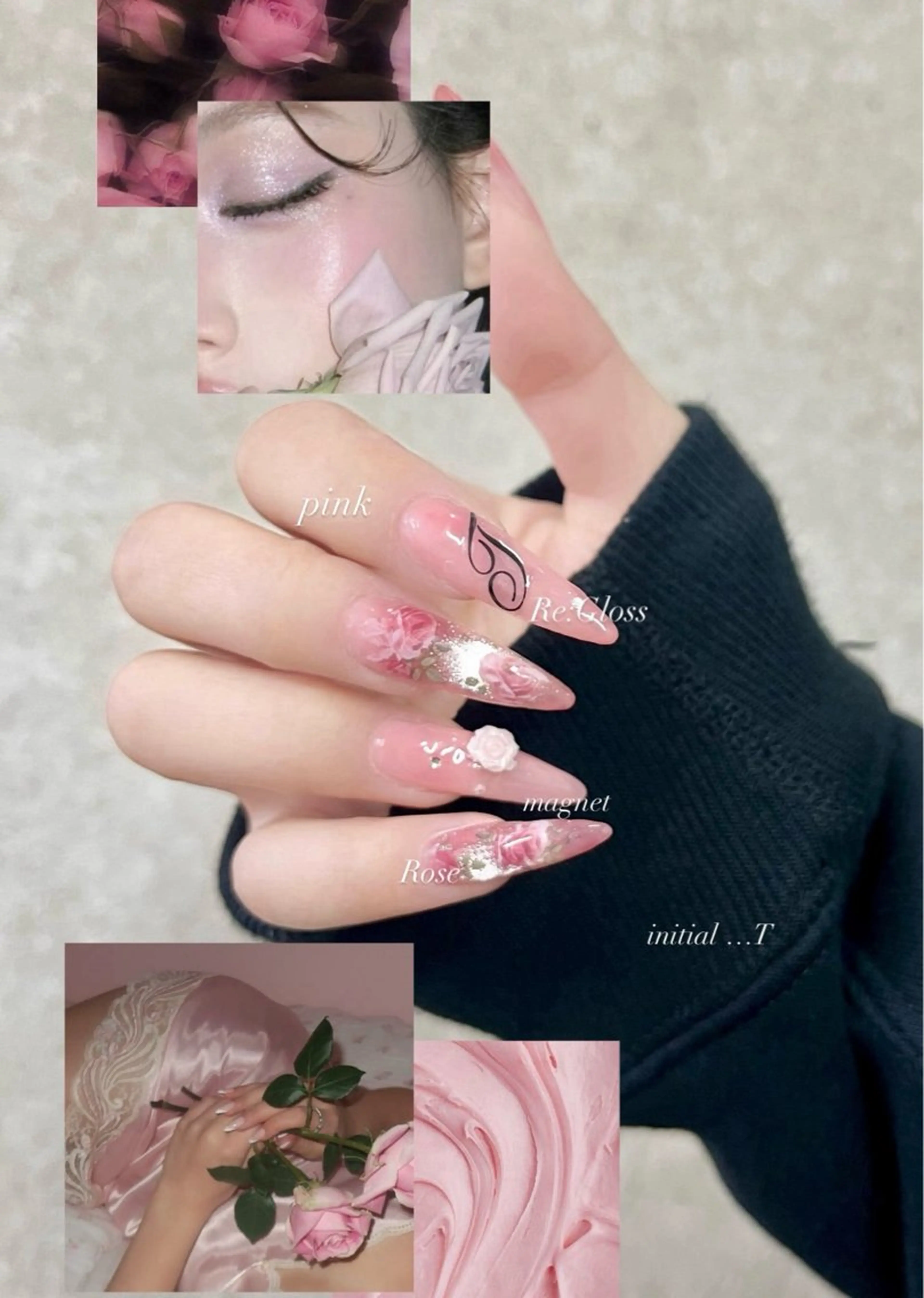 ネイル ハンドネイル Re:Gloss所属・佐々木 南々美のネイルデザイン