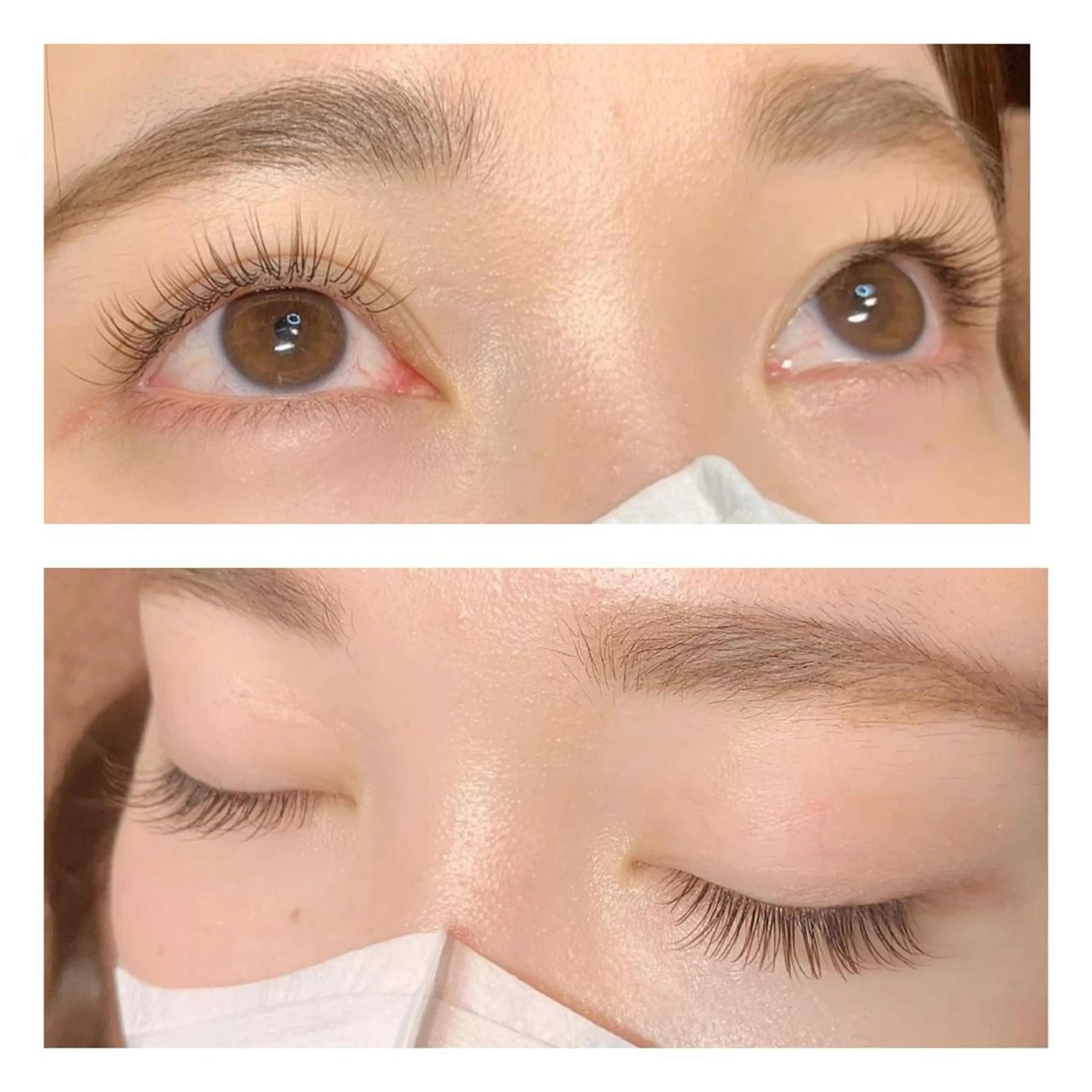 マツエク・マツパ カラーマツエク フラットラッシュ 山田 紗希のマツエク・マツパデザイン