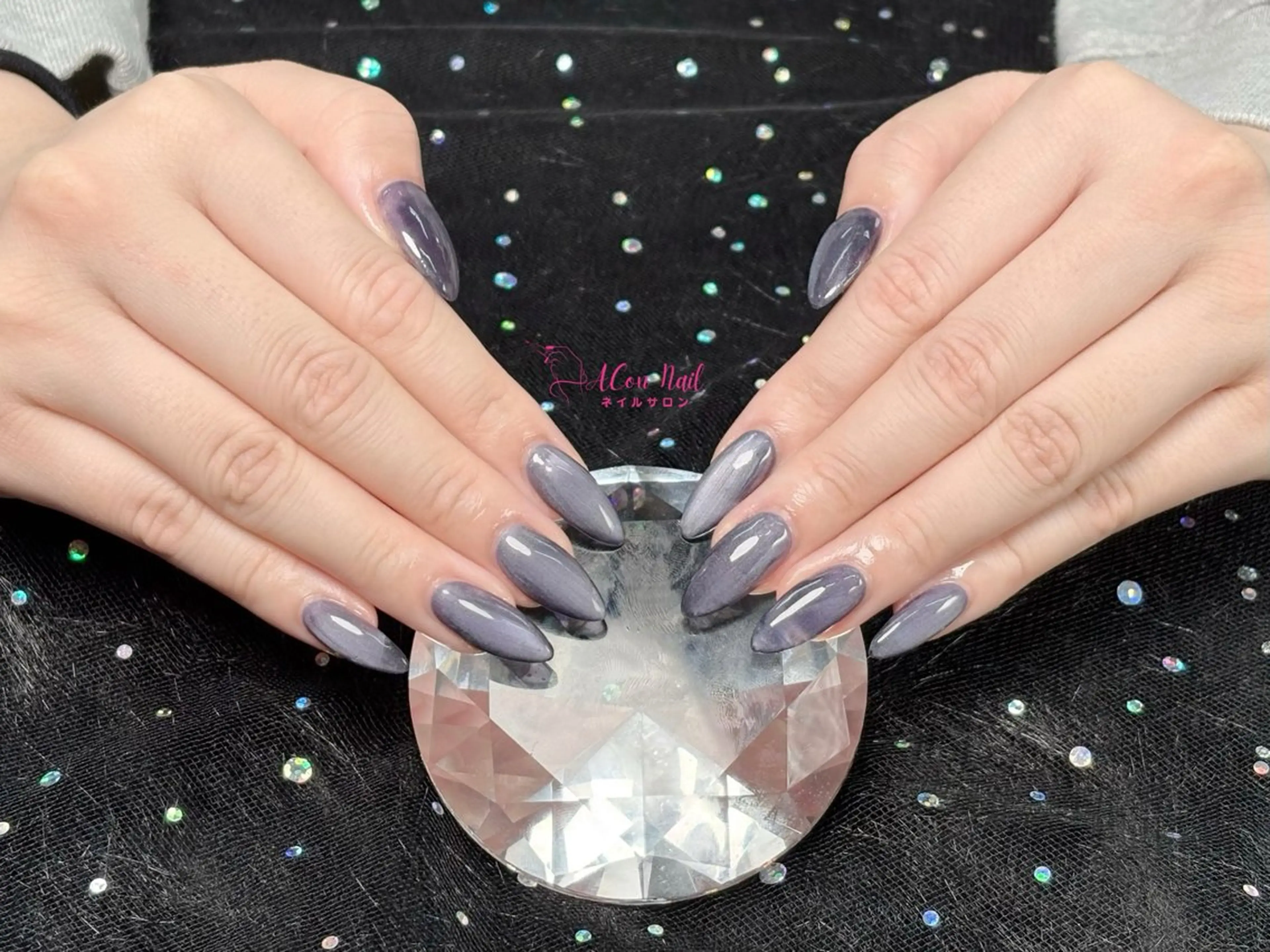 ネイル 桜ネイル 長さ出し フラワーネイル フレンチネイル ジェルネイル ハンドネイル AConNailSalon所属・ACon NailSalonのネイルデザイン