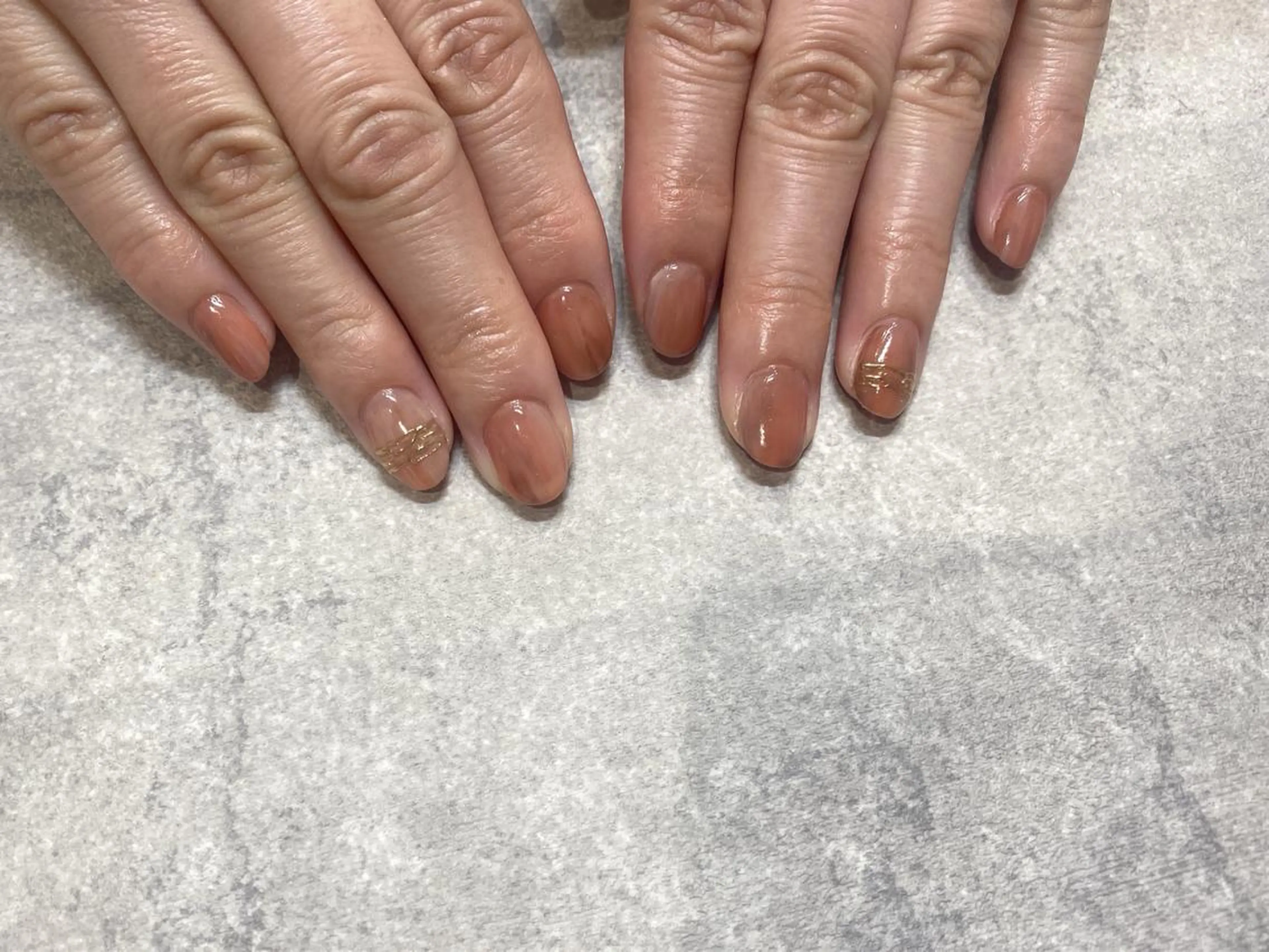 ネイル ハンドネイル NINEnami ニュアンスネイルのネイルデザイン