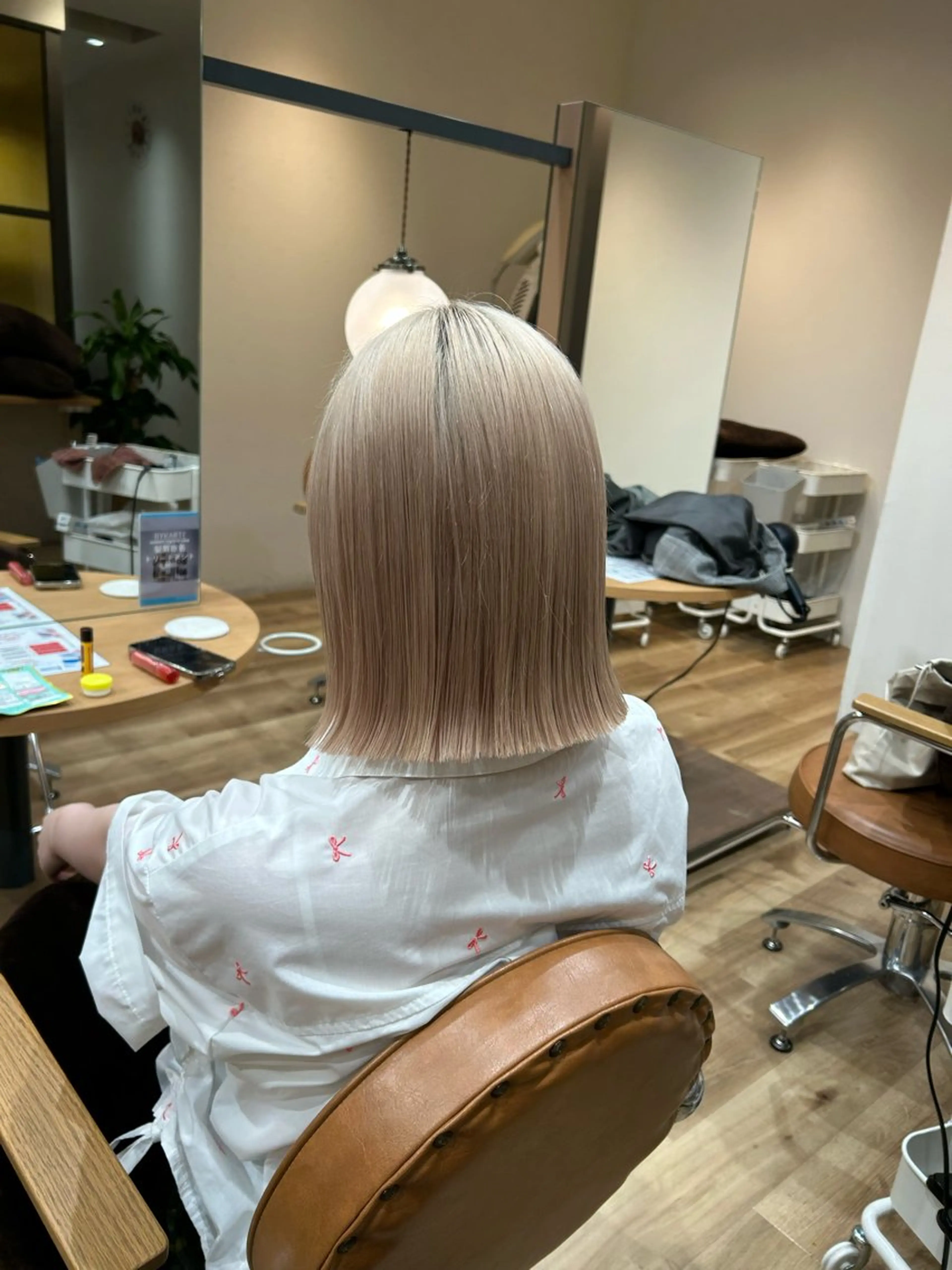 ミディアム 宮本 季奈のヘアスタイル