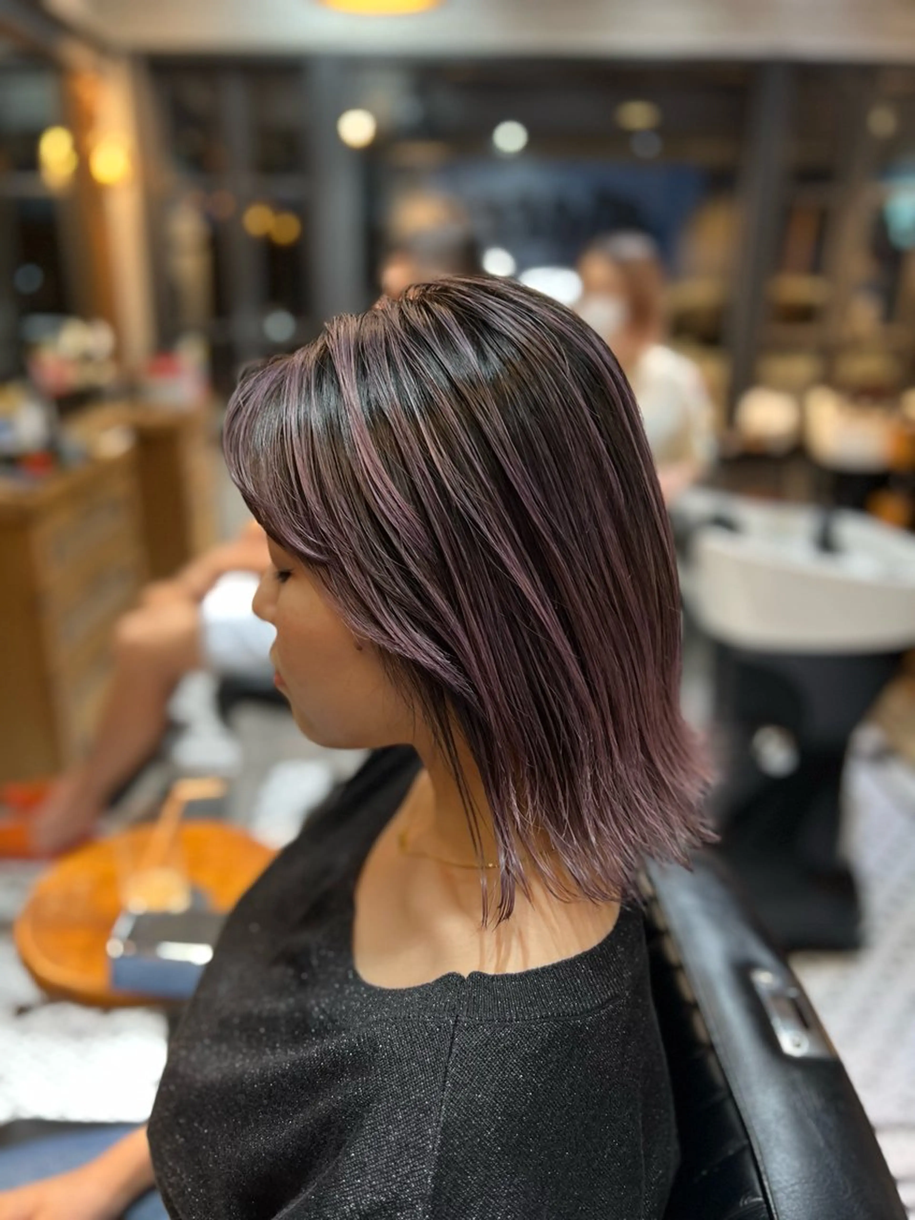 ミディアム カラー メンズNo.1💥 ユウトのヘアスタイル