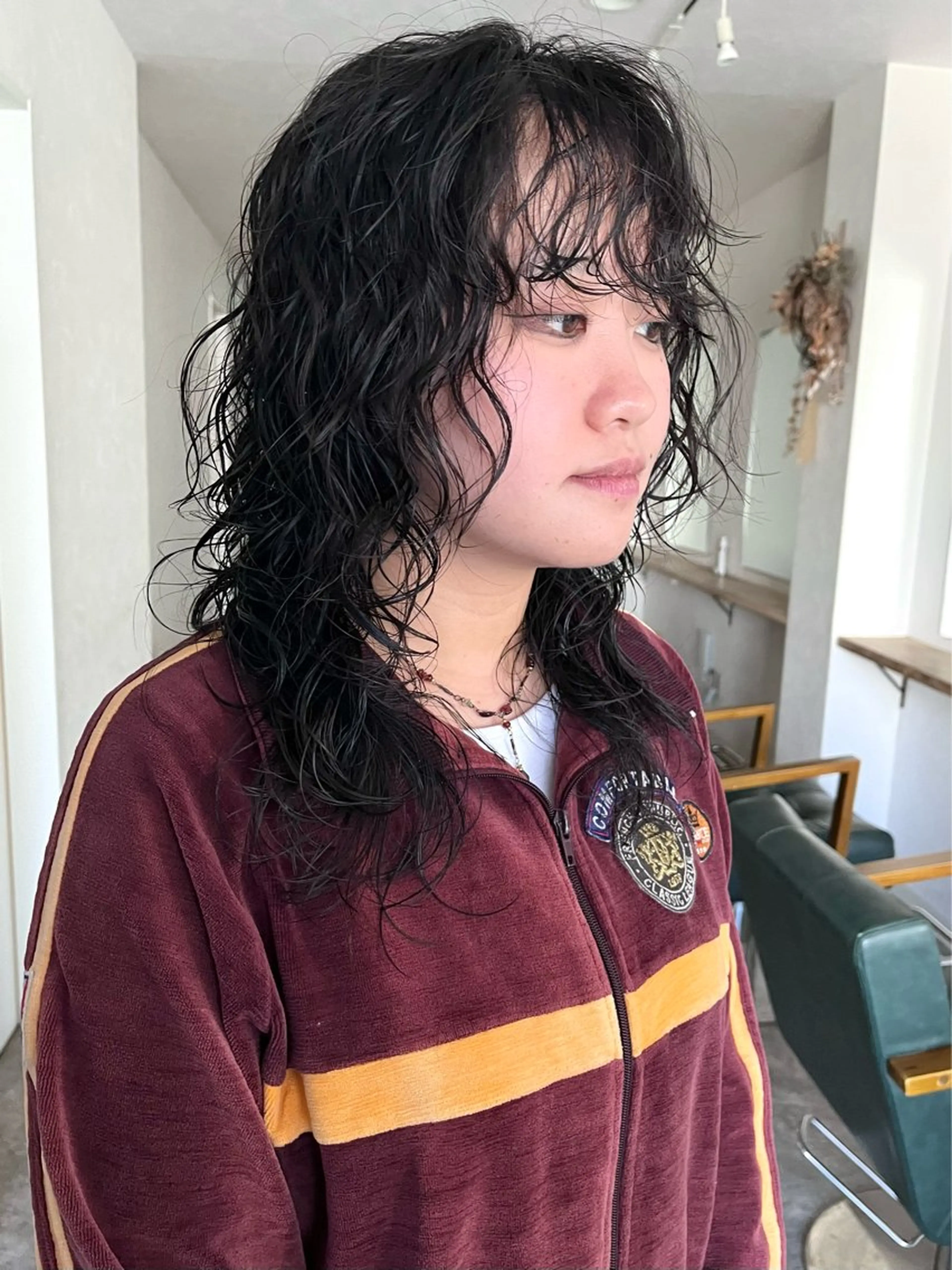 ミディアム パーマ ミディアムパーマ カット パーマ トリートメント 金井京介/レイヤー /ボブパーマのヘアスタイル