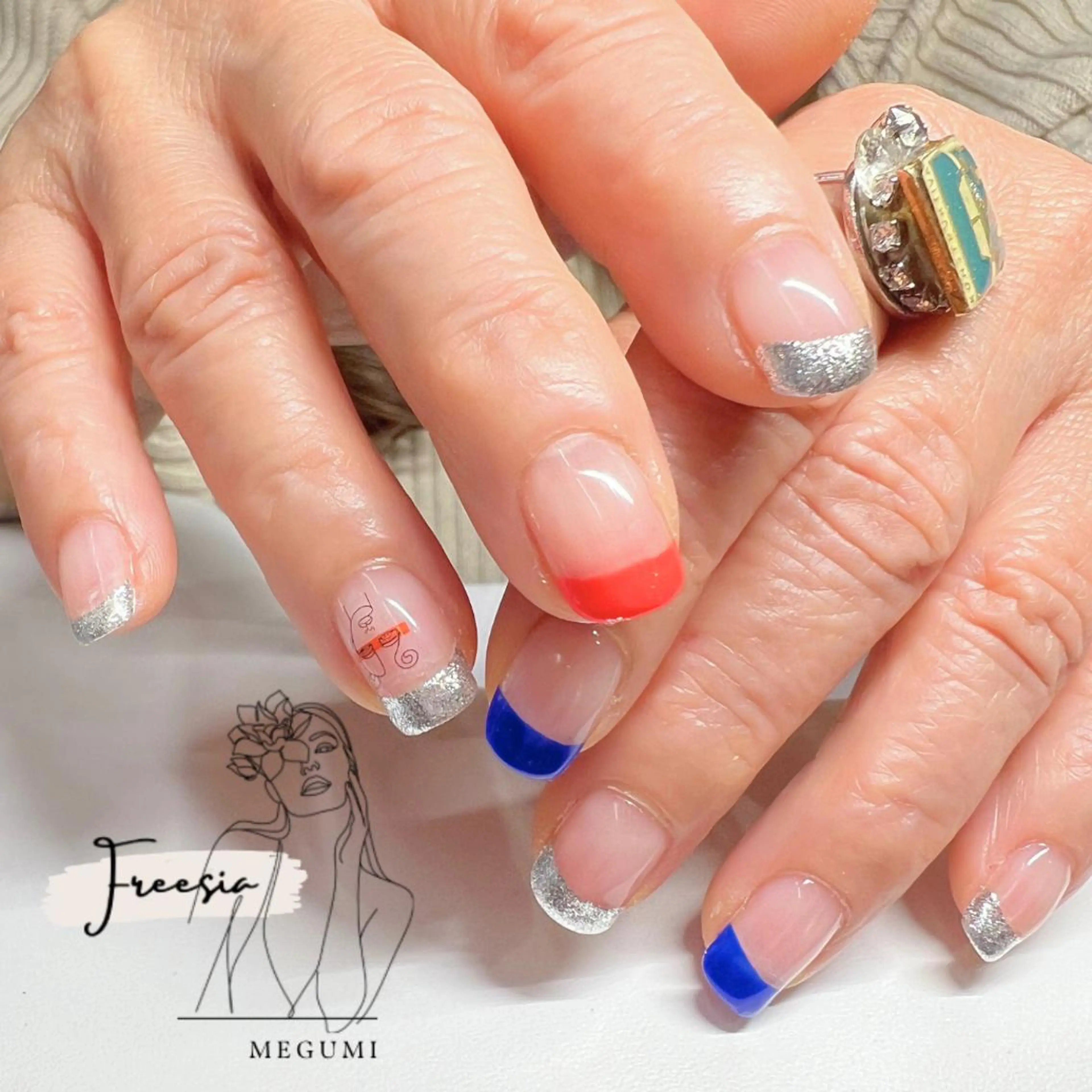 ハンドネイル 当日予約も歓迎⭕️ Megumiのネイルデザイン