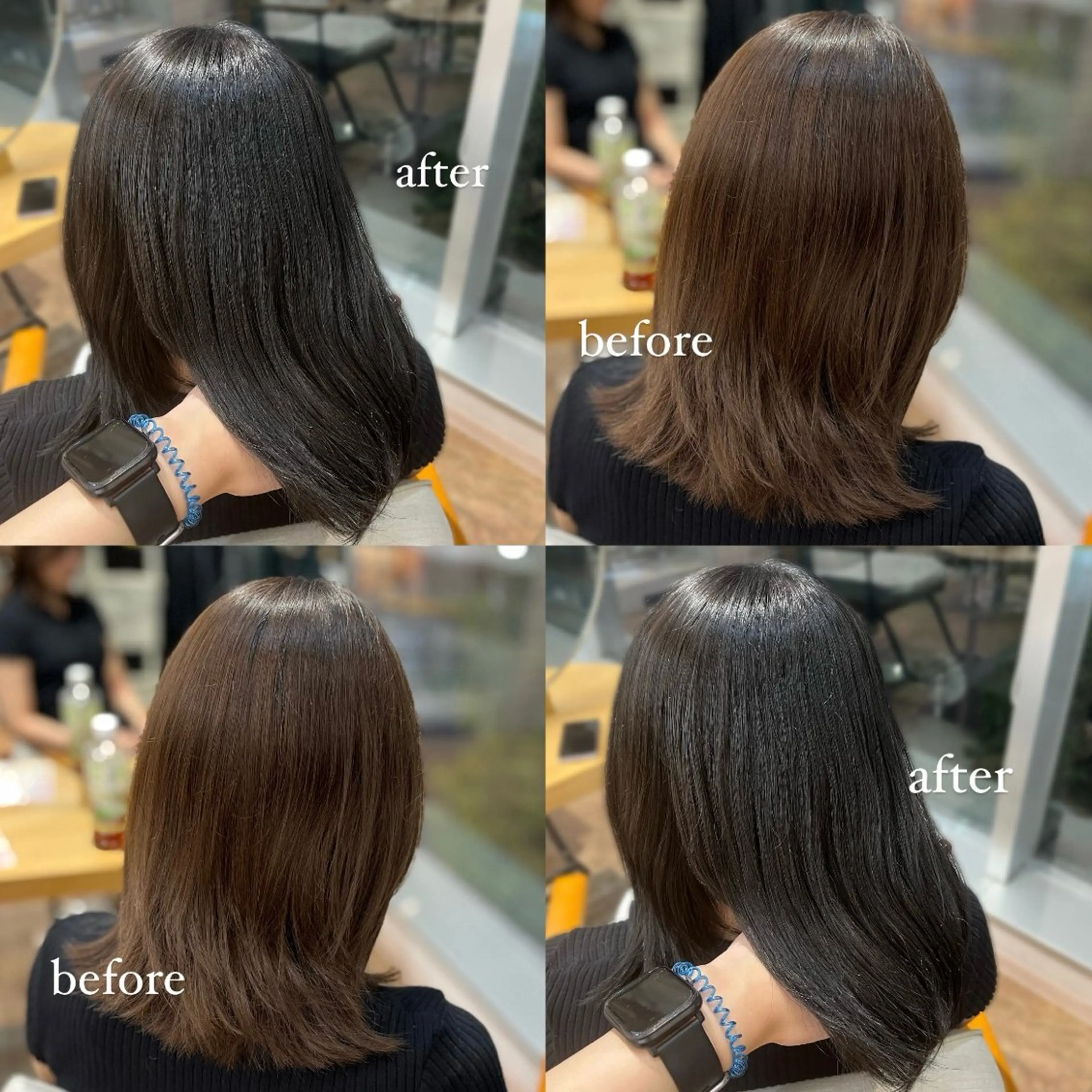 カラー 黒髪 コワファースト長崎シャンプーボーイ所属・カラーモデル募集中 🫧HONOKAのヘアスタイル