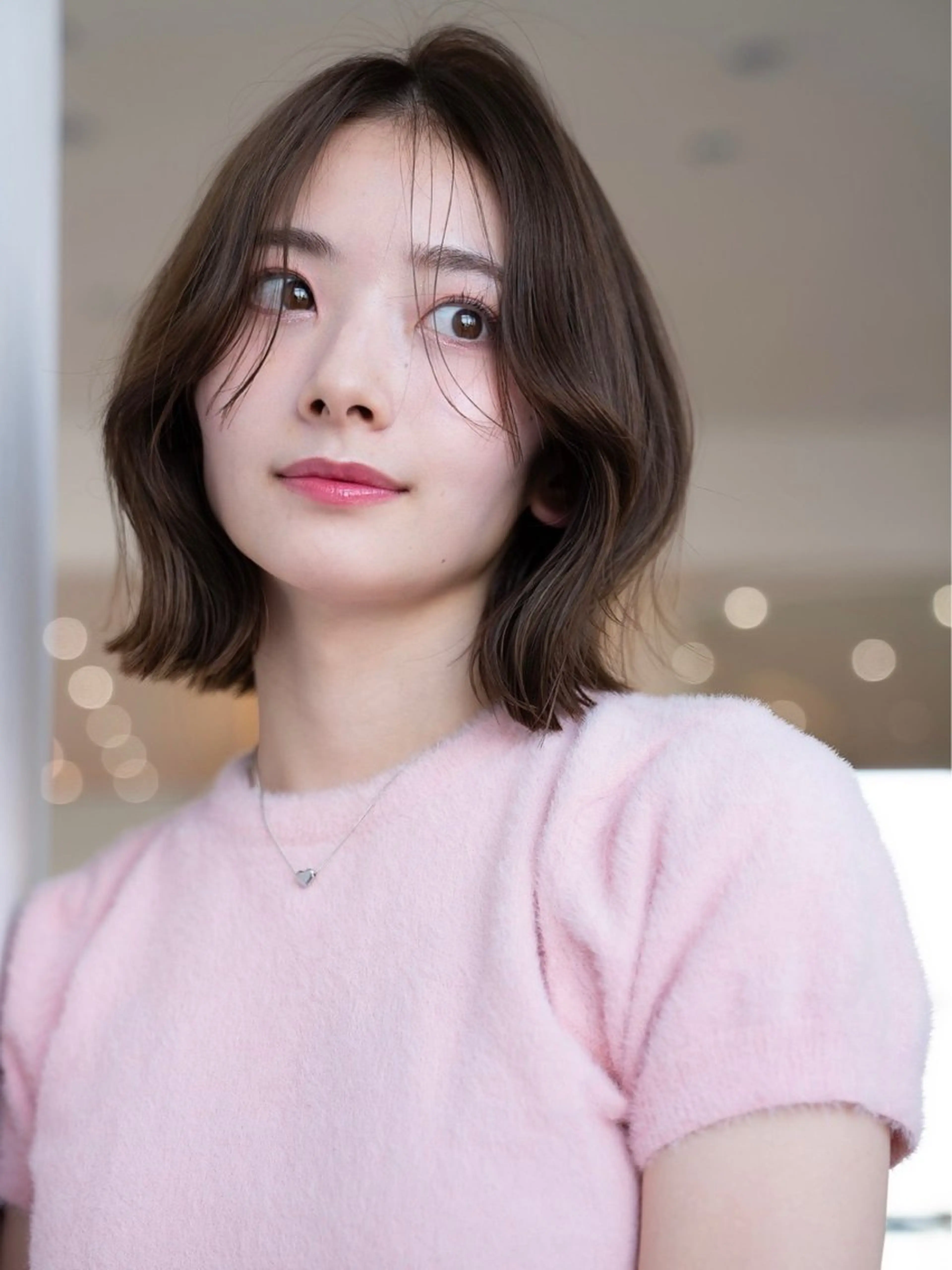 ミディアム カラー カット ヘアカラー トリートメント 🉐レイヤー/塩見 弘樹🉐渋谷のヘアスタイル