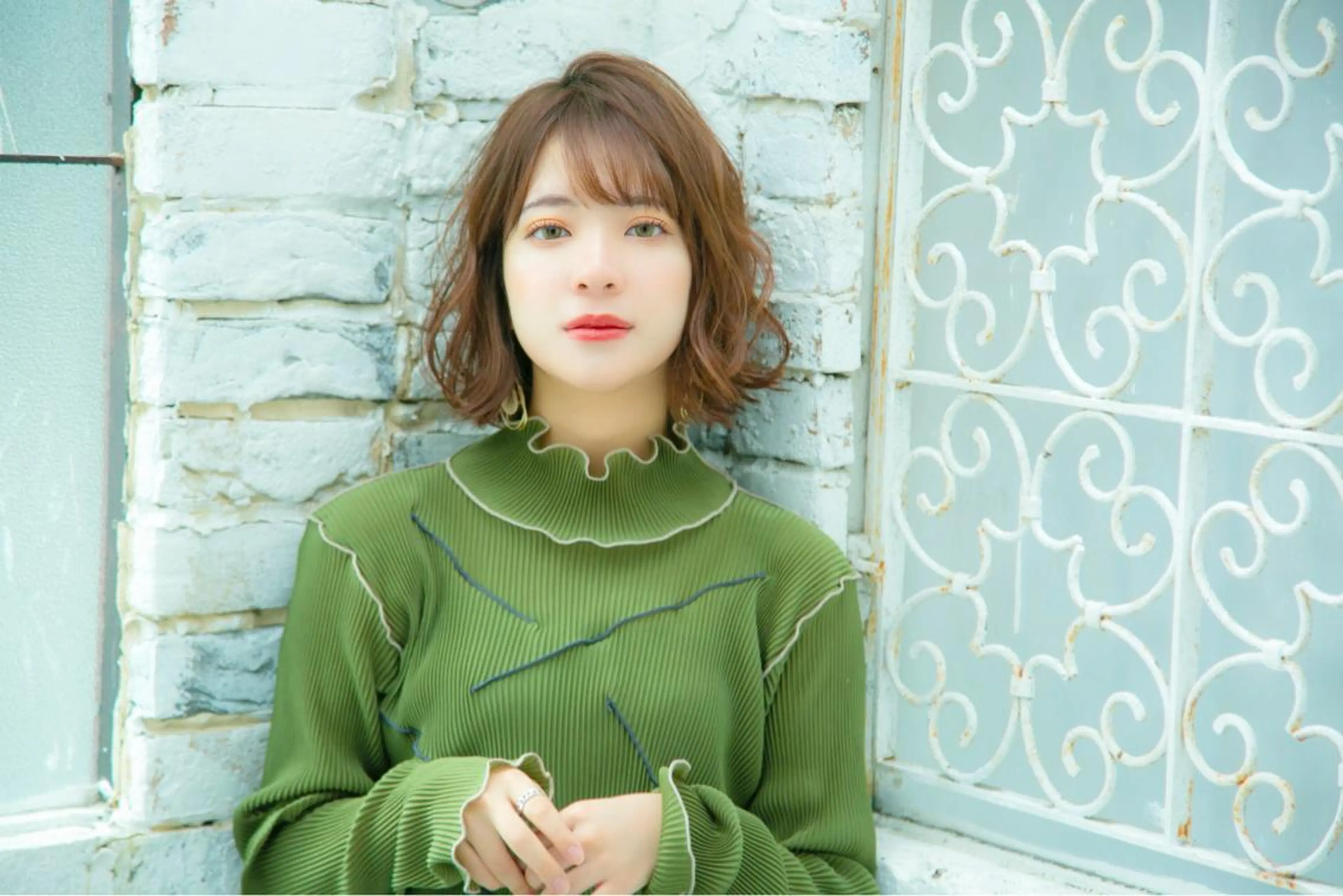 ショート カラー カット ヘアカラー トリートメント 髪質改善/縮毛矯正/ ボブ/店長/槌矢圭悟のヘアスタイル