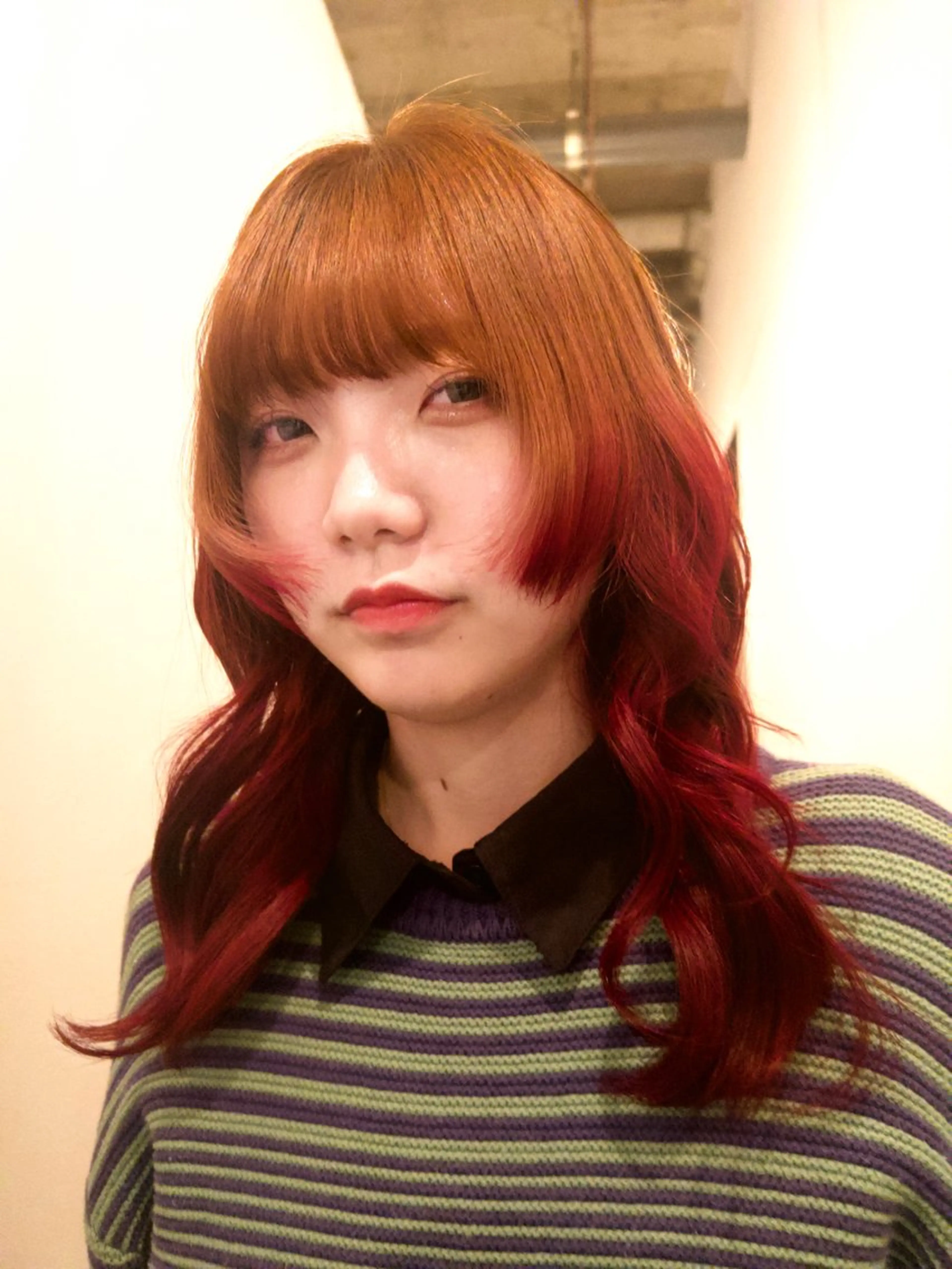 セミロング Casetta.所属・Casetta. ユウヒのヘアスタイル