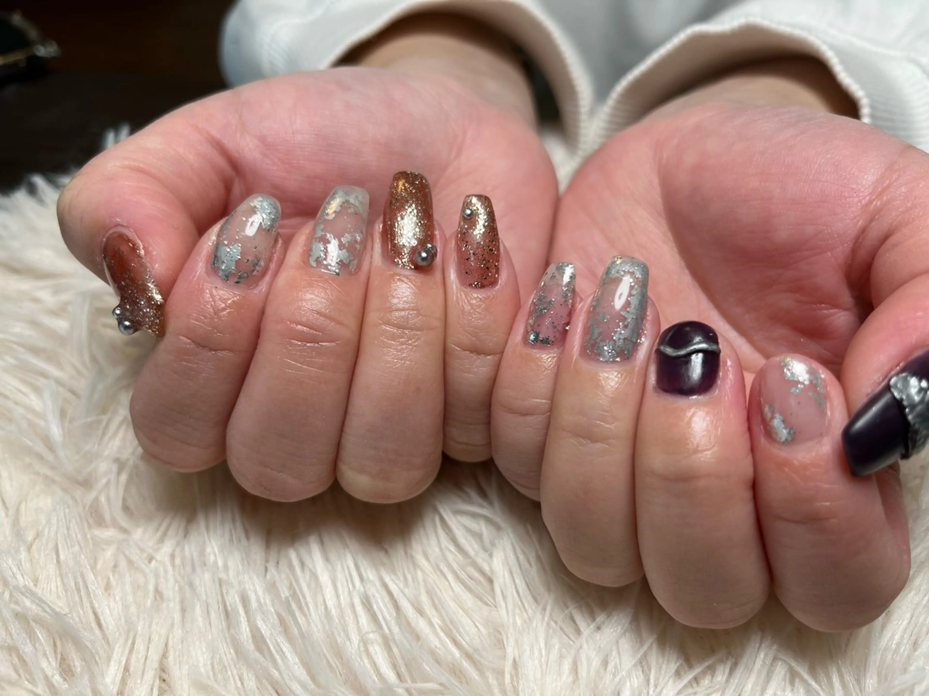 ネイル 大島 さやかのネイルデザイン