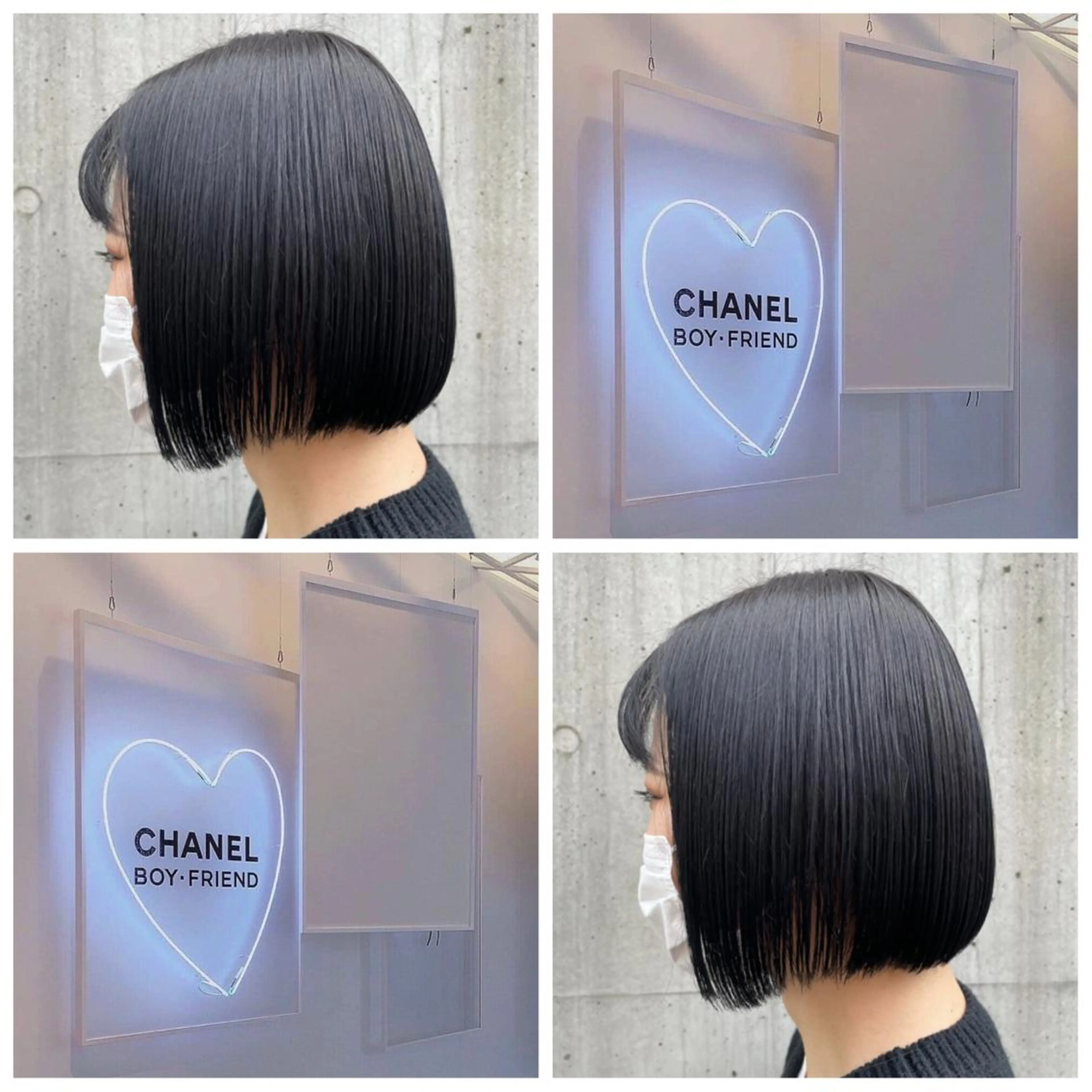 ミディアム カラー パーマ 海外レイヤー 🇺🇸/ヒナコのヘアスタイル