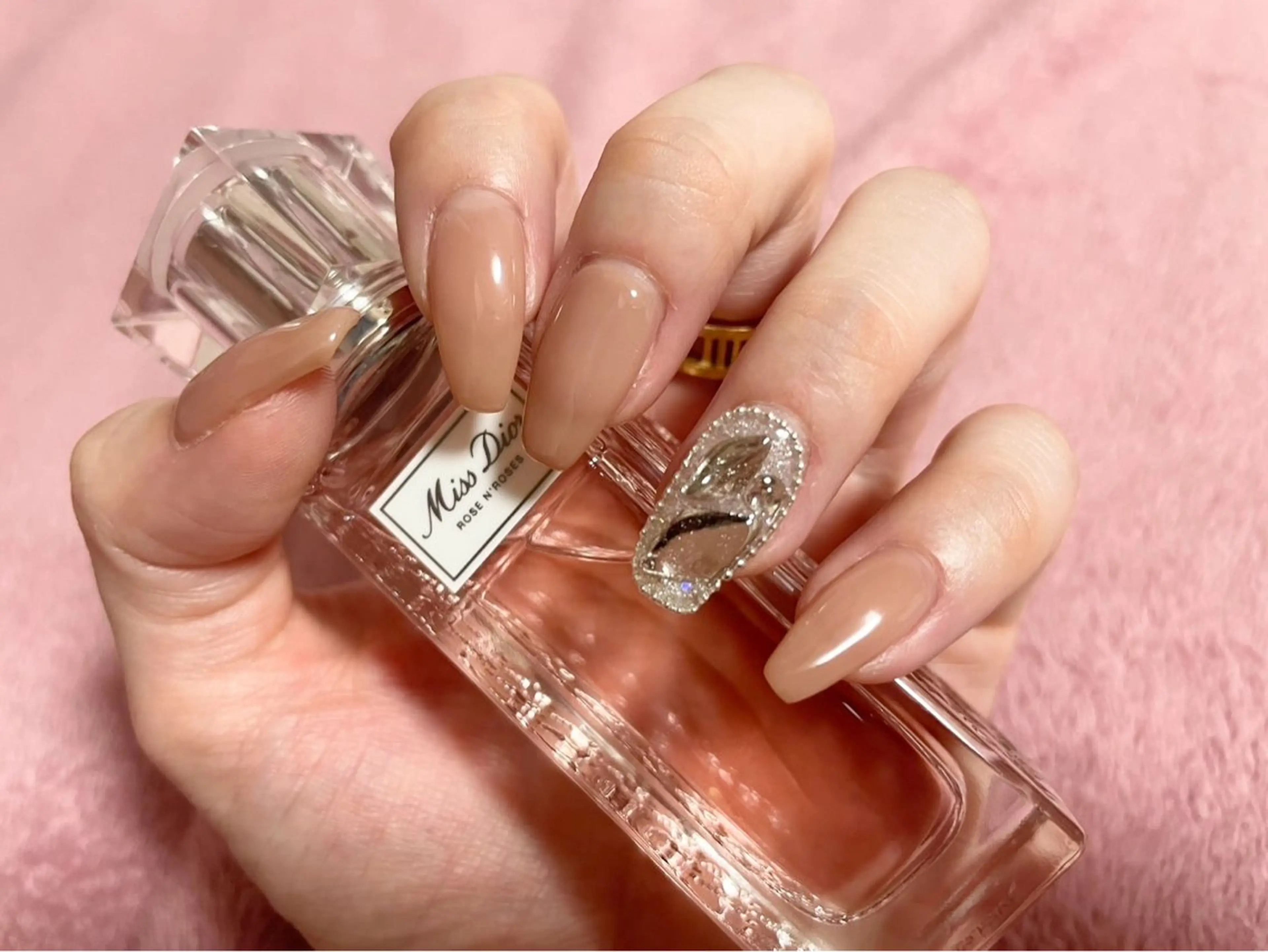 ネイル キラキラネイル ハンドネイル わたなべ さやかのネイルデザイン