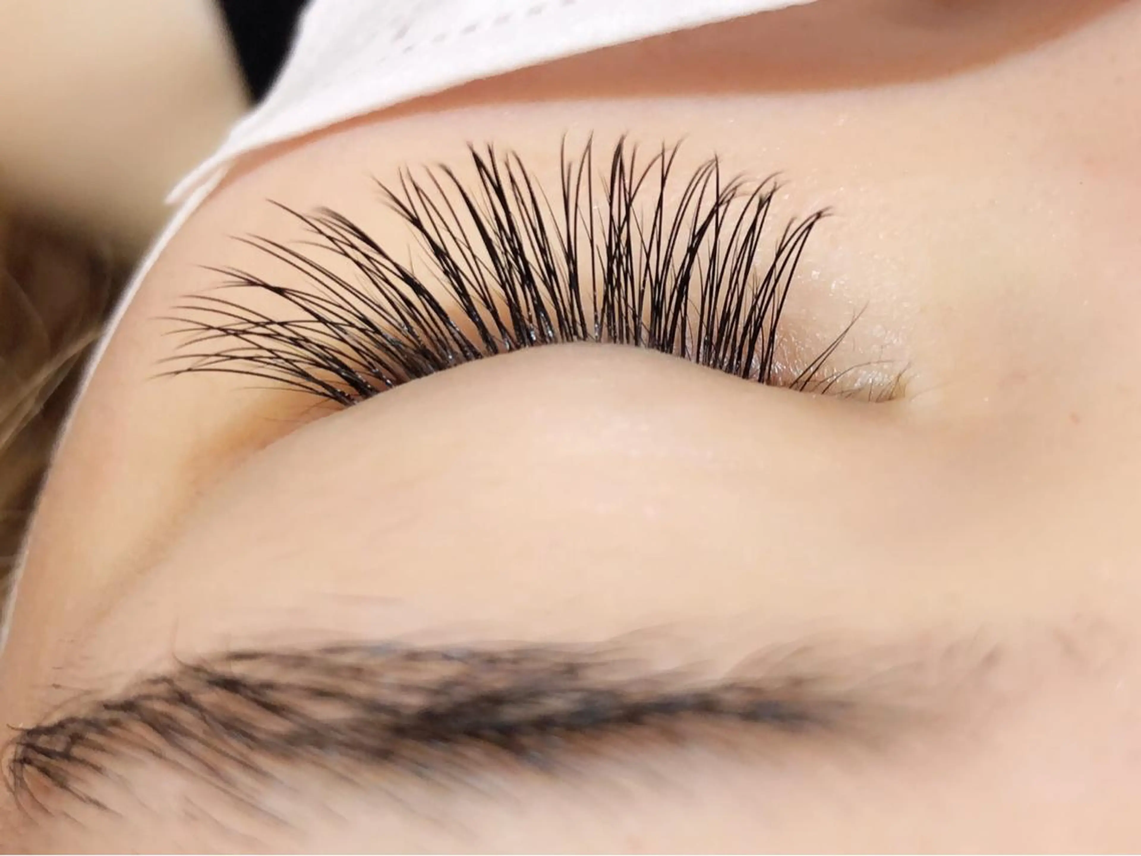 マツエク・マツパ 付け放題 フラットラッシュ Hair salon F所属・Ohtani Yukimiのマツエク・マツパデザイン