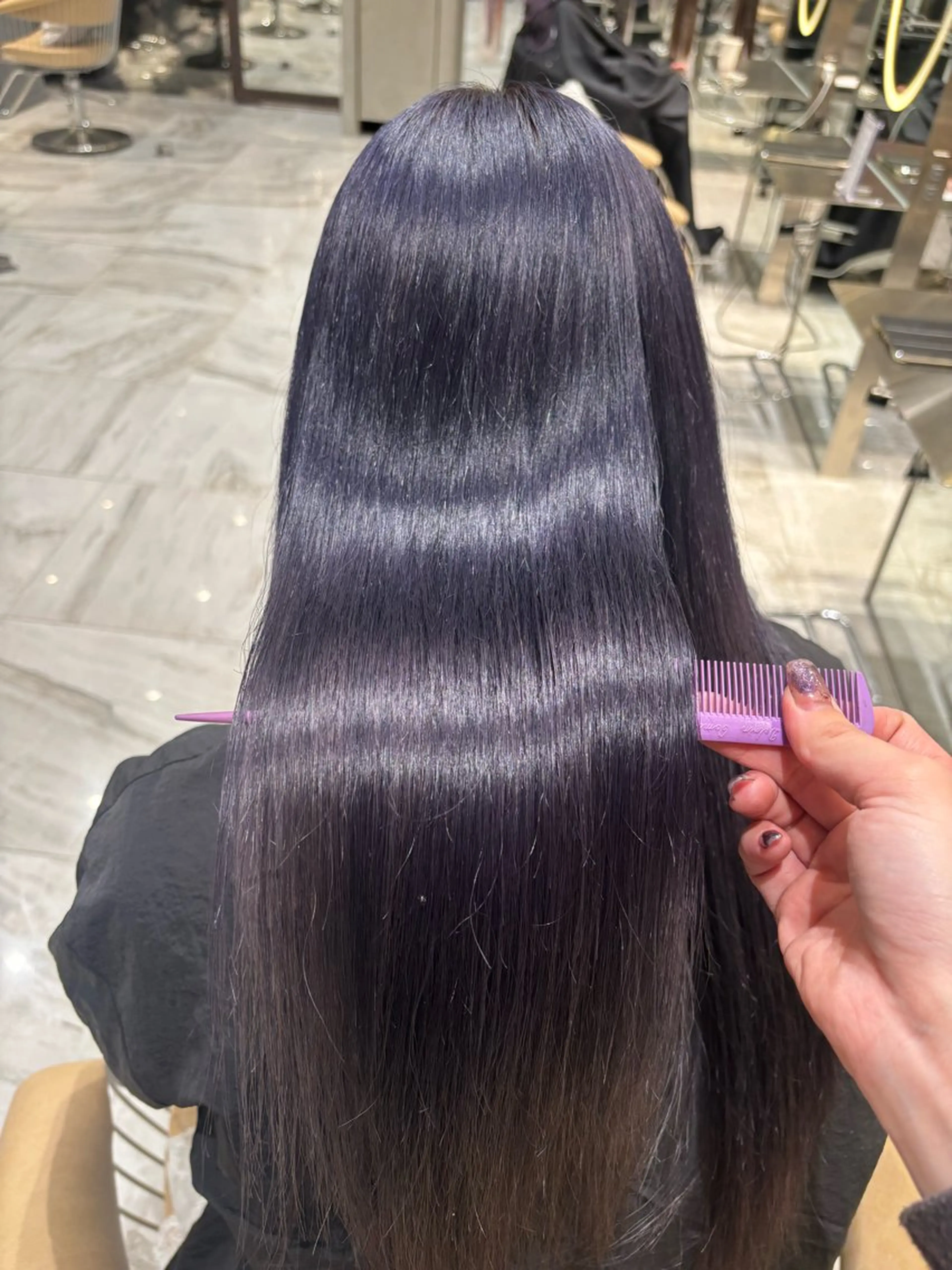 ロング カラー ヘアカラー 透明感カラー/艶髪 髪質改善/ayariのヘアスタイル