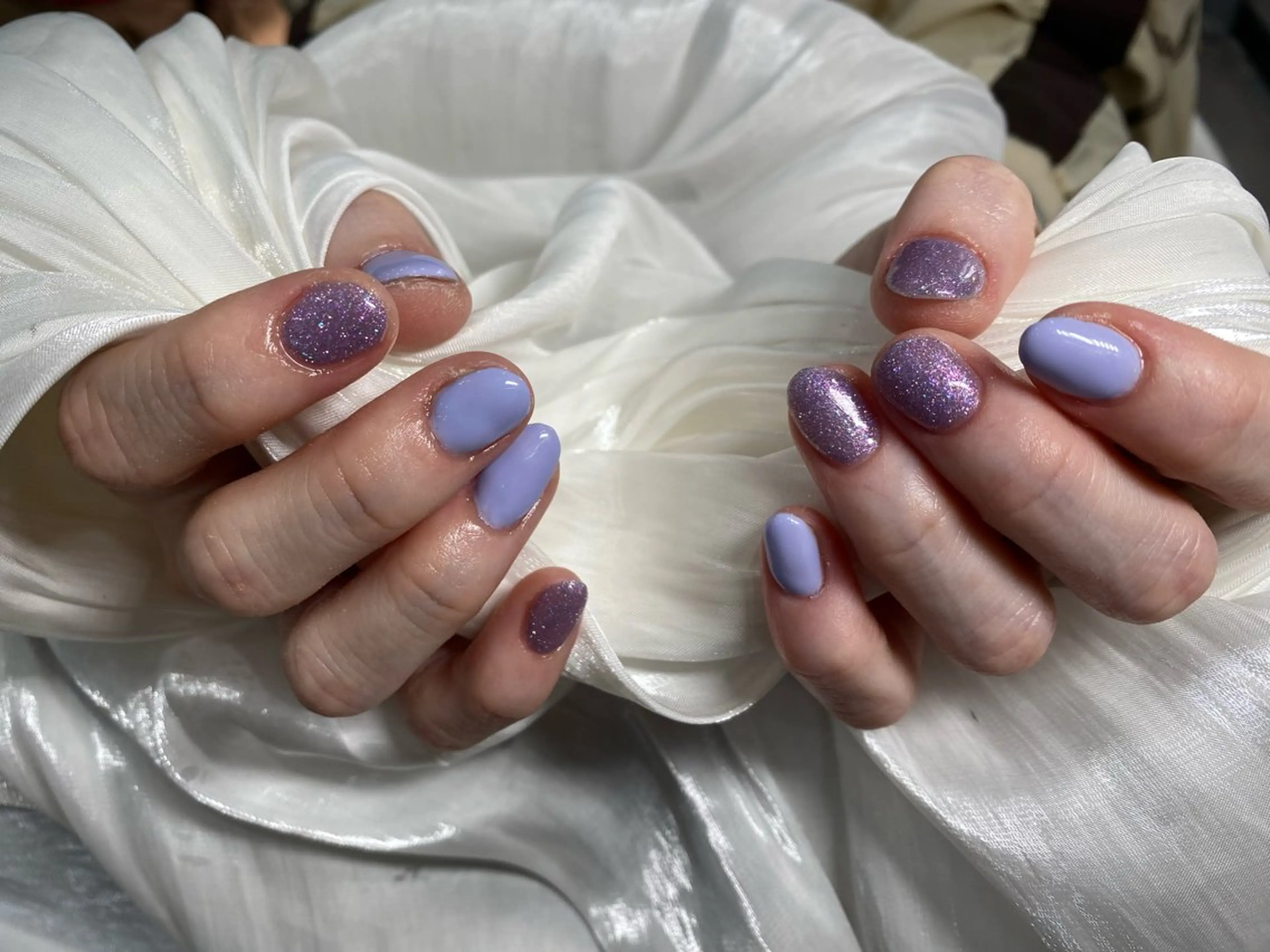 ネイル ワンカラーネイル 🦋✨ MARIKO✨🦋のネイルデザイン