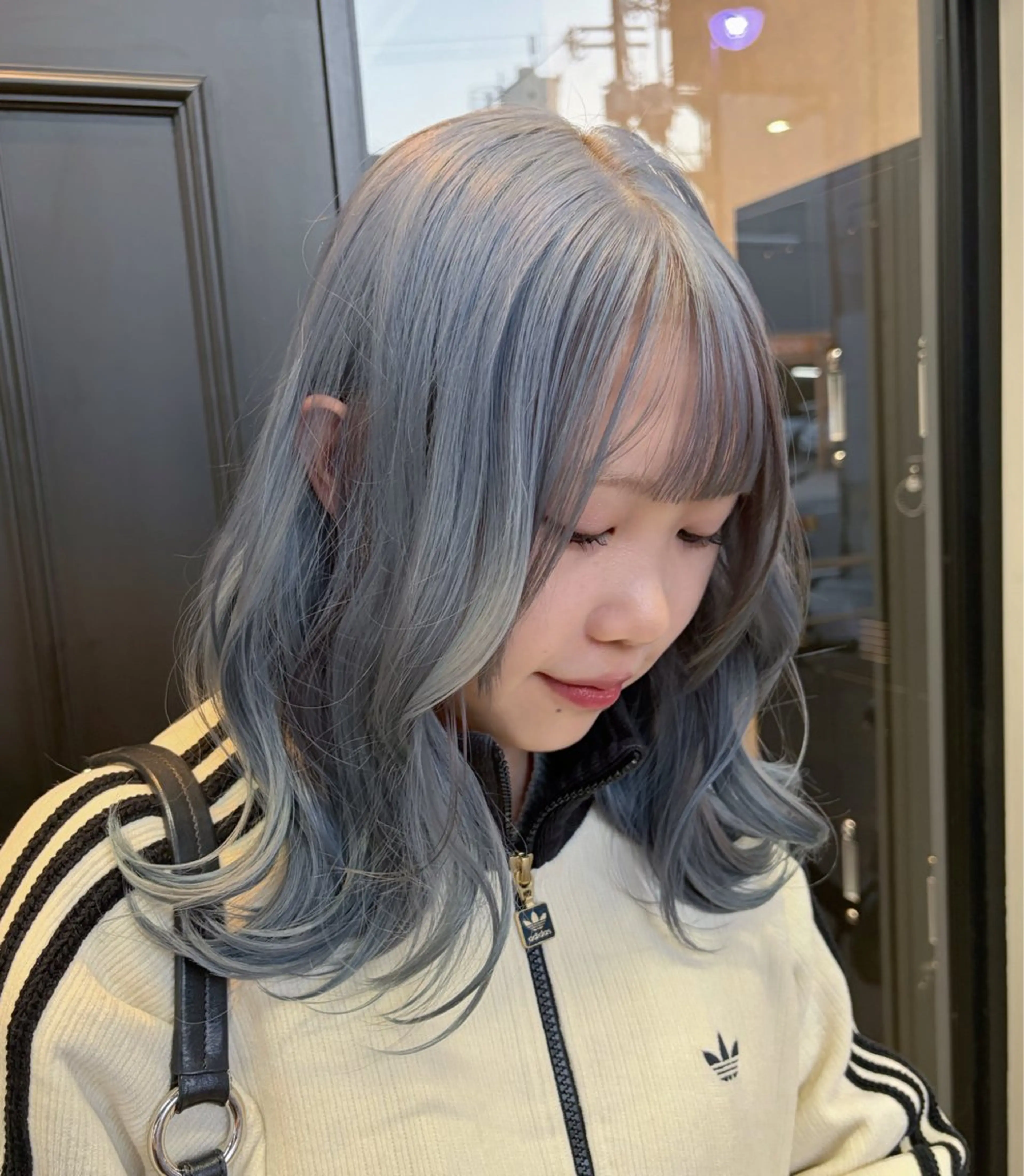 ミディアム ヘアカラー トリートメント miharu‪‪/ ハイトーン/複雑履歴のヘアスタイル