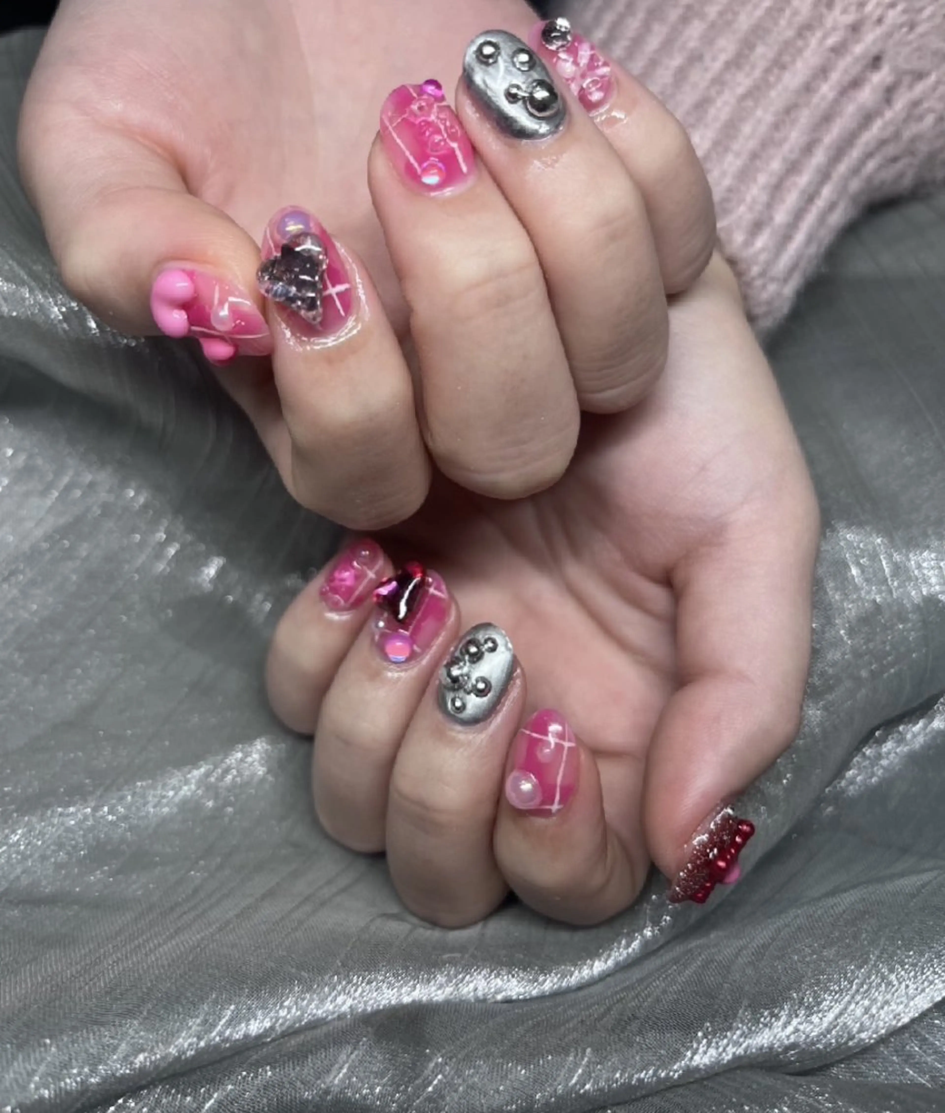 ネイル ハンドネイル ♥Re:JUvia 　JUMI♥のネイルデザイン