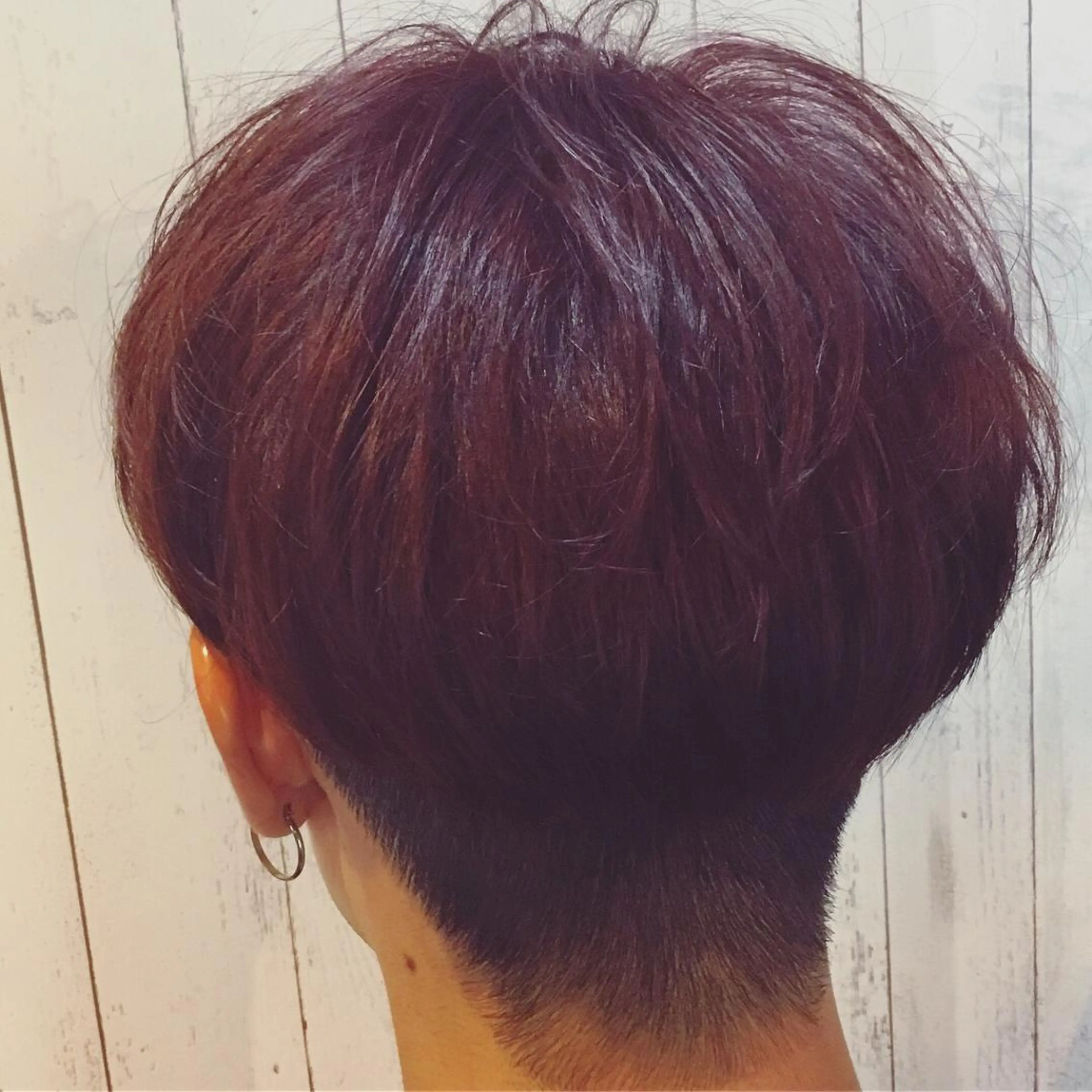 ショート カラー 金崎 新吾のヘアスタイル