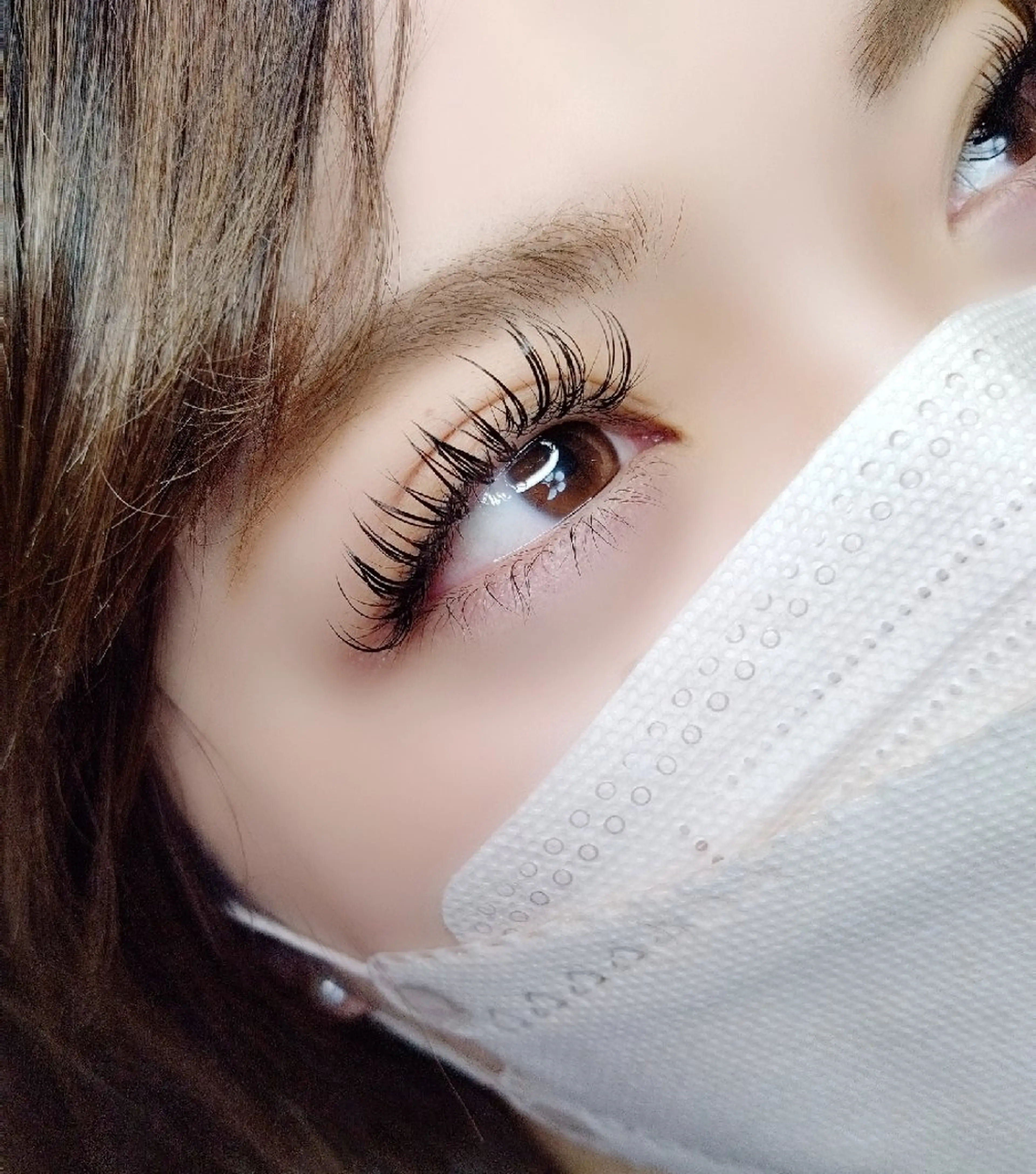 マツエク・マツパ フラットラッシュ マツエク maison calmeのマツエク・マツパデザイン