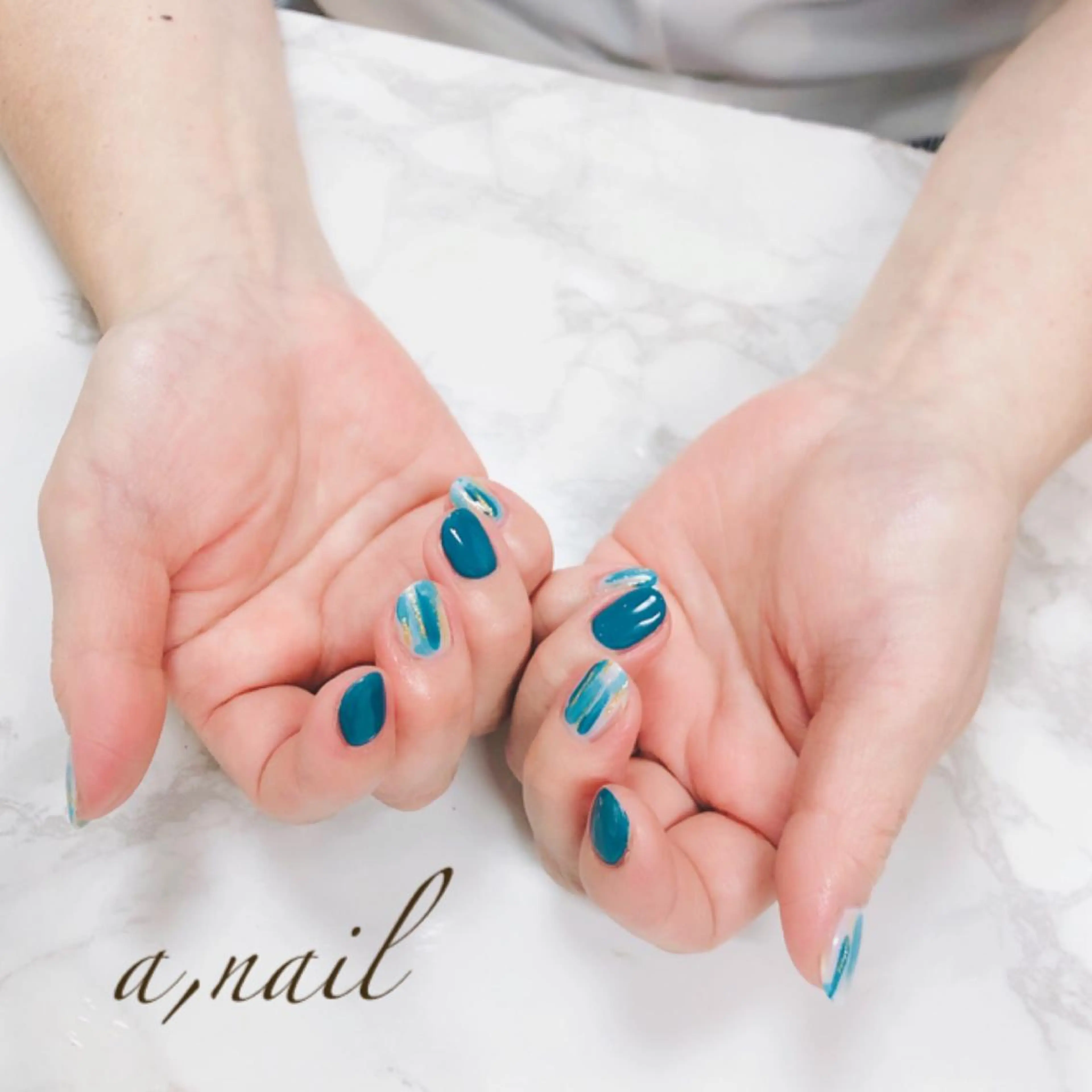 ネイル フットネイル ジェルネイル グラデーション オフィスネイル ワンカラーネイル ハンドネイル ネイルサロン エーネイルのネイルデザイン