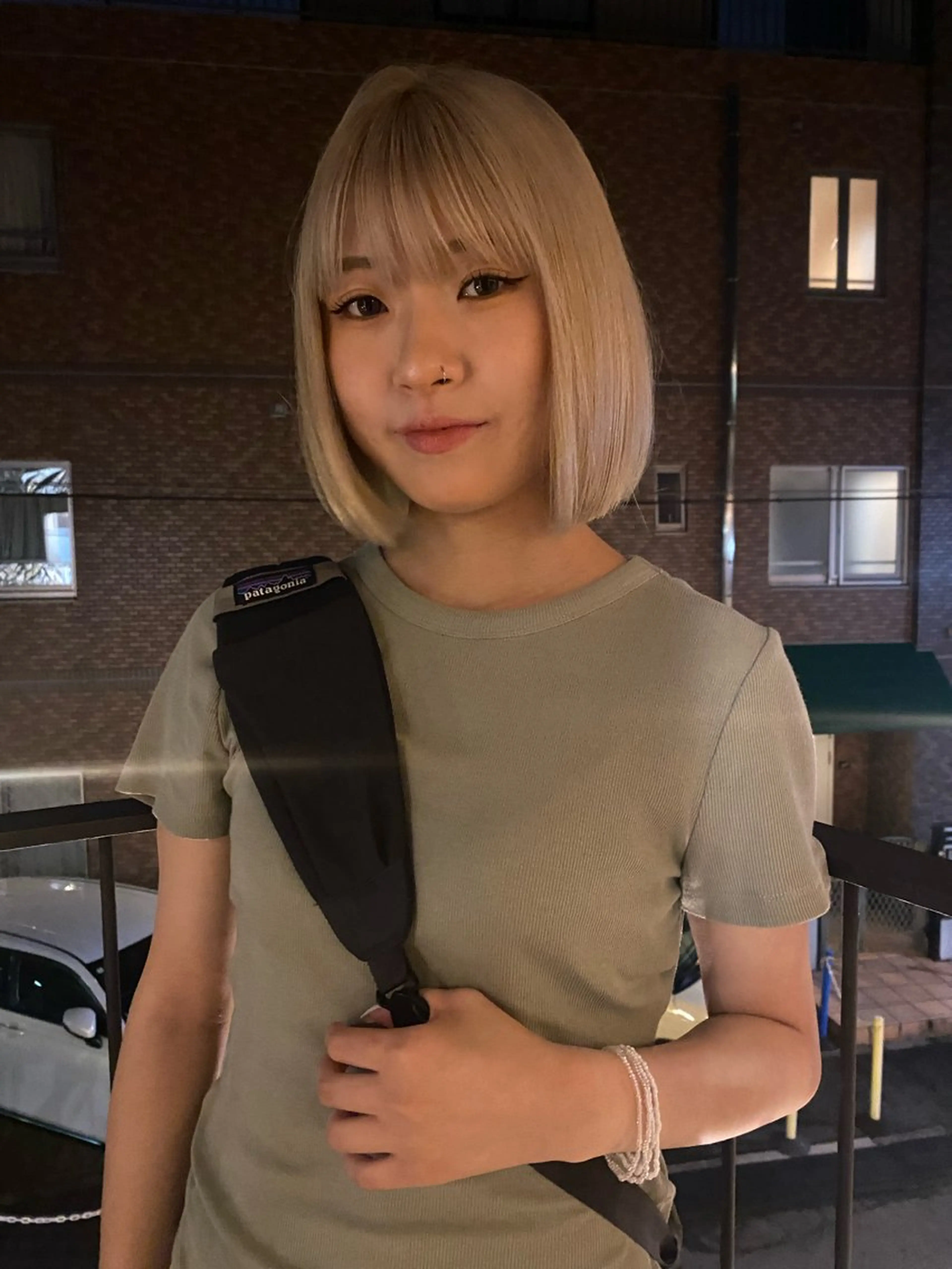 ミディアム カラー YUUKI/ボブ パーマ.ウルフのヘアスタイル