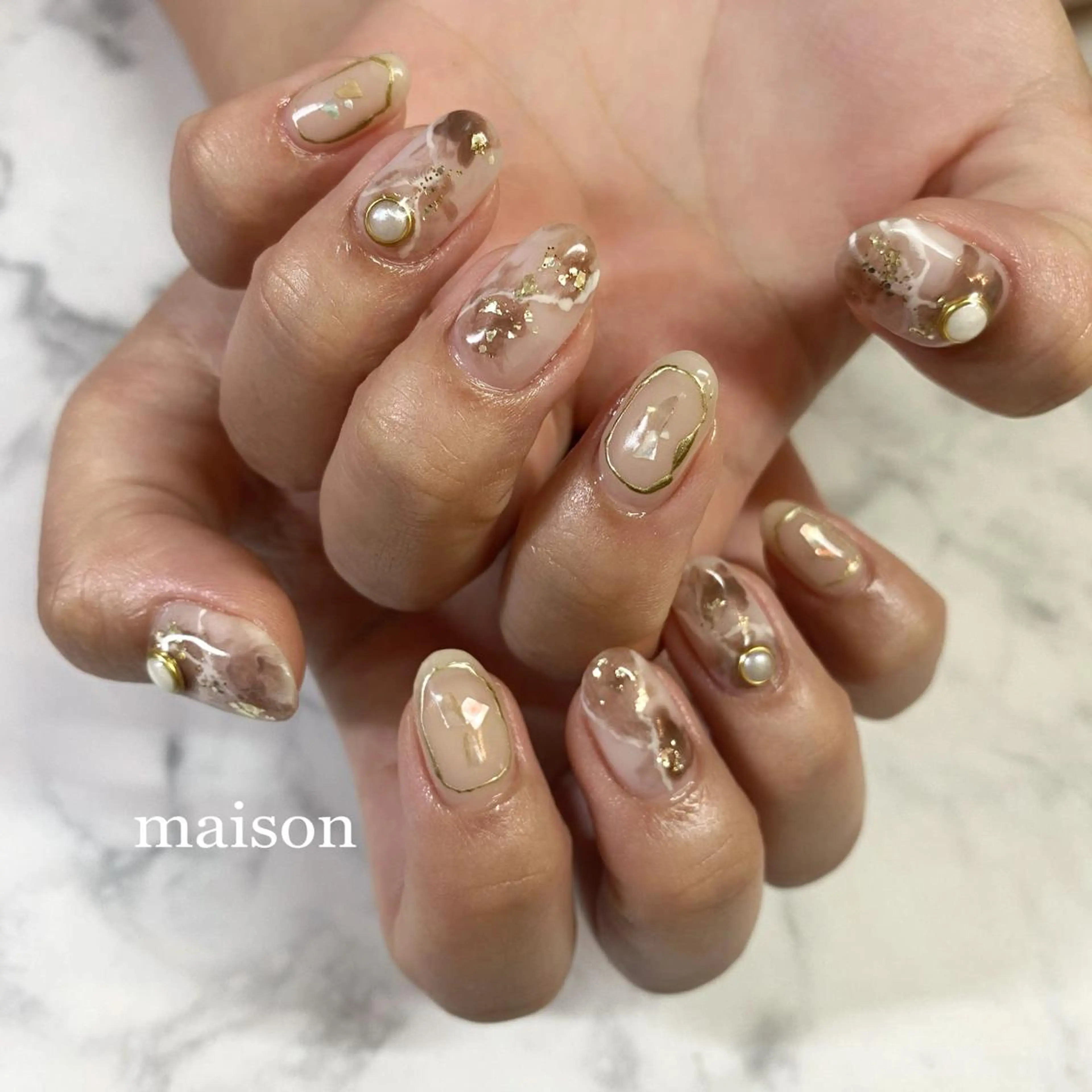 ネイル ハンドネイル ISHIHARA KANAのネイルデザイン