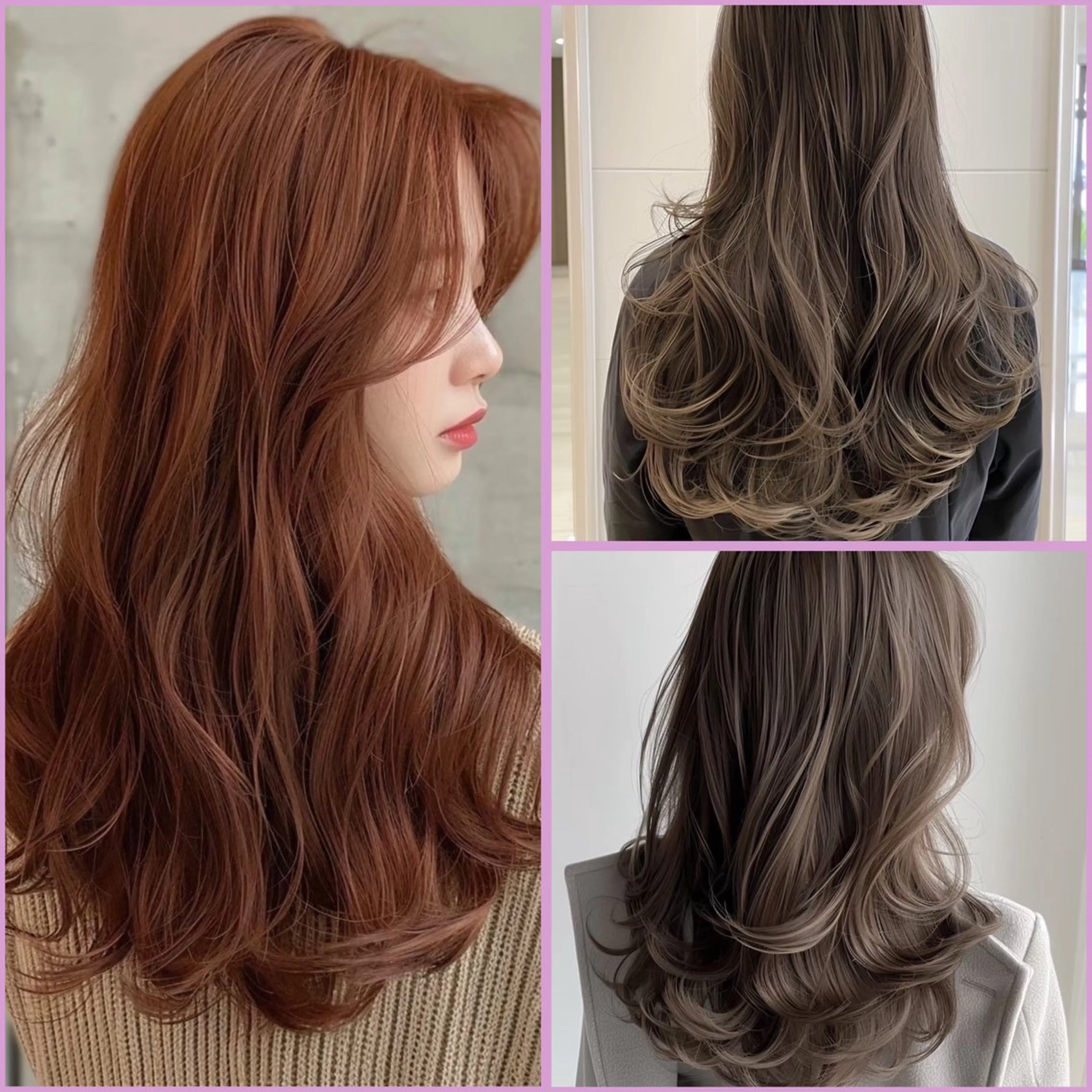 ロング 盛れる顔まわり🎀 縮毛矯正💐羽村勇樹のヘアスタイル